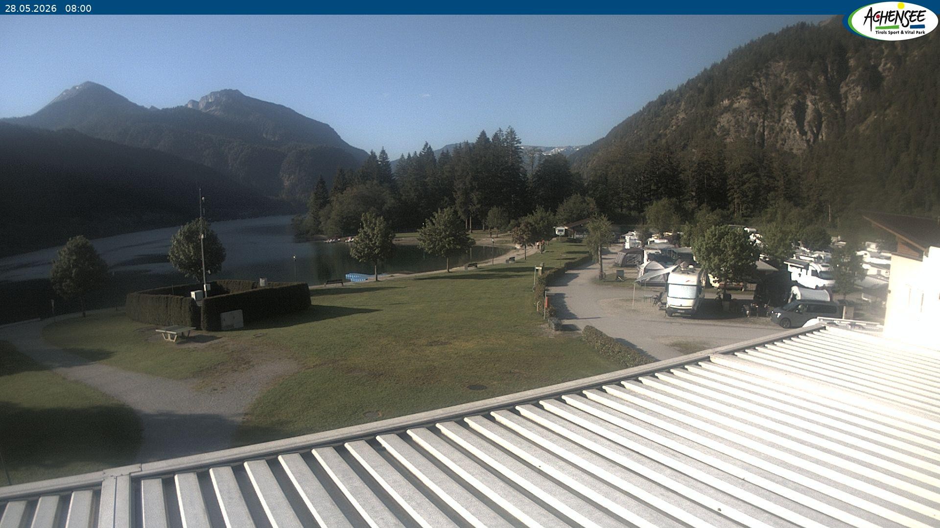 Archiv Foto Webcam Campingplatz am Achensee