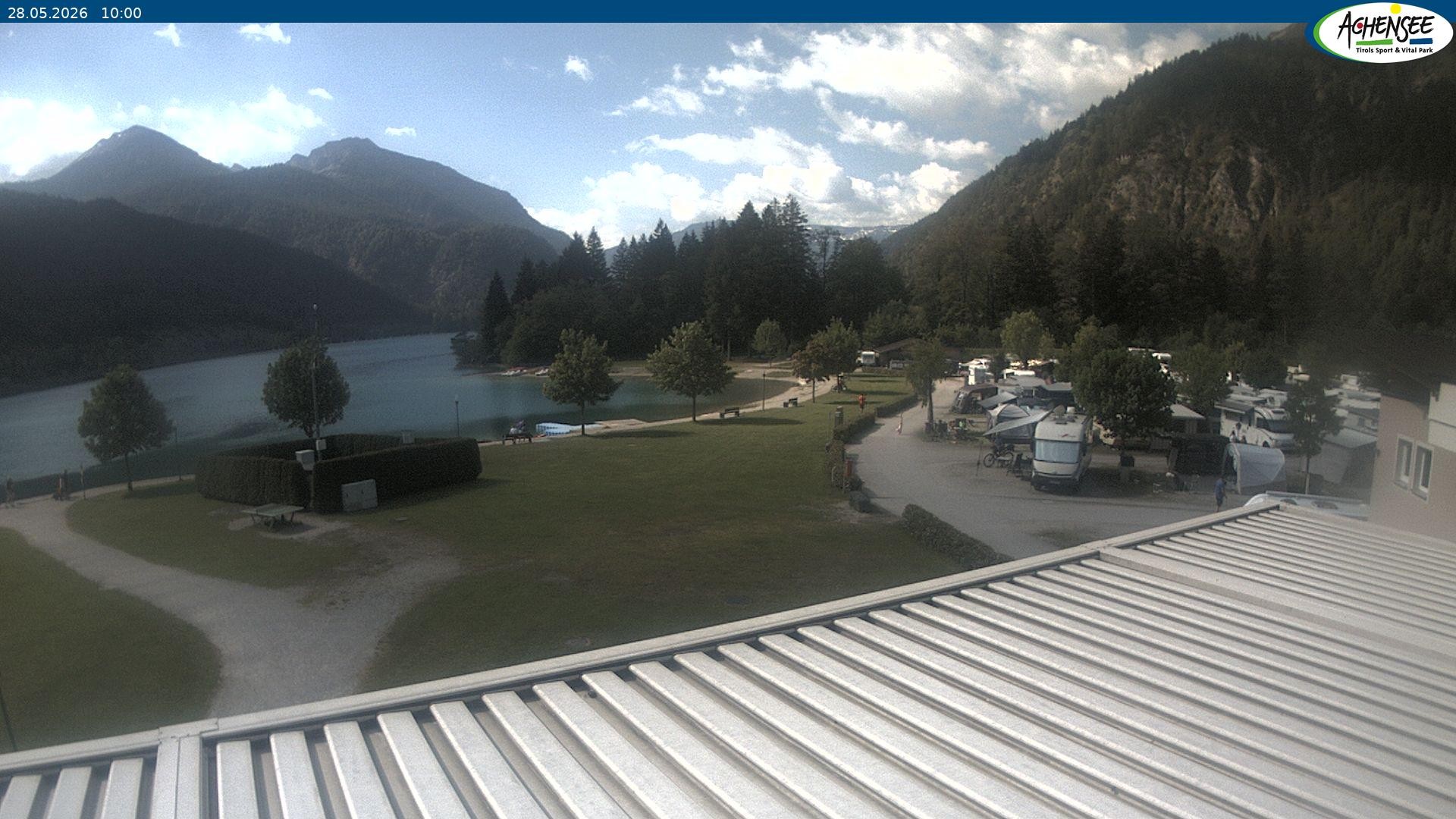 Archiv Foto Webcam Campingplatz am Achensee