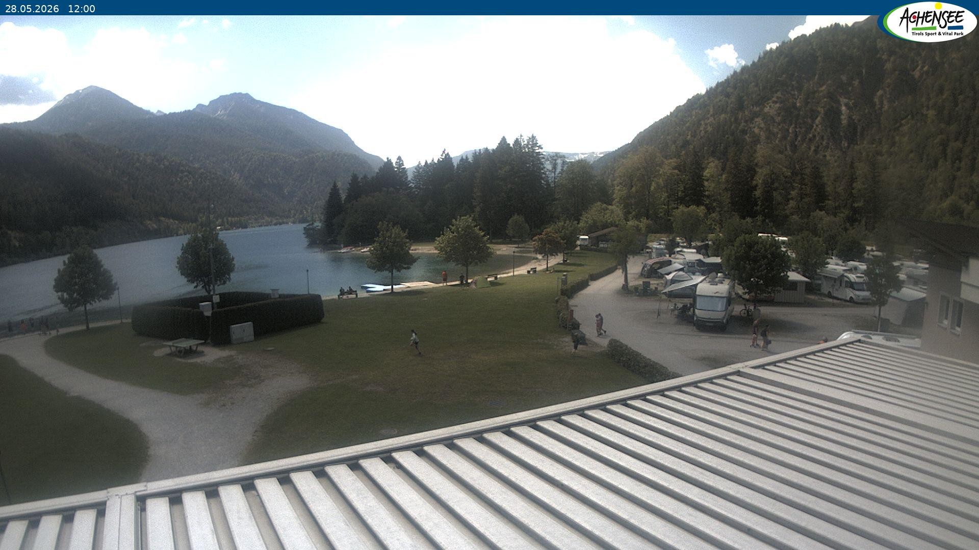 Archiv Foto Webcam Campingplatz am Achensee