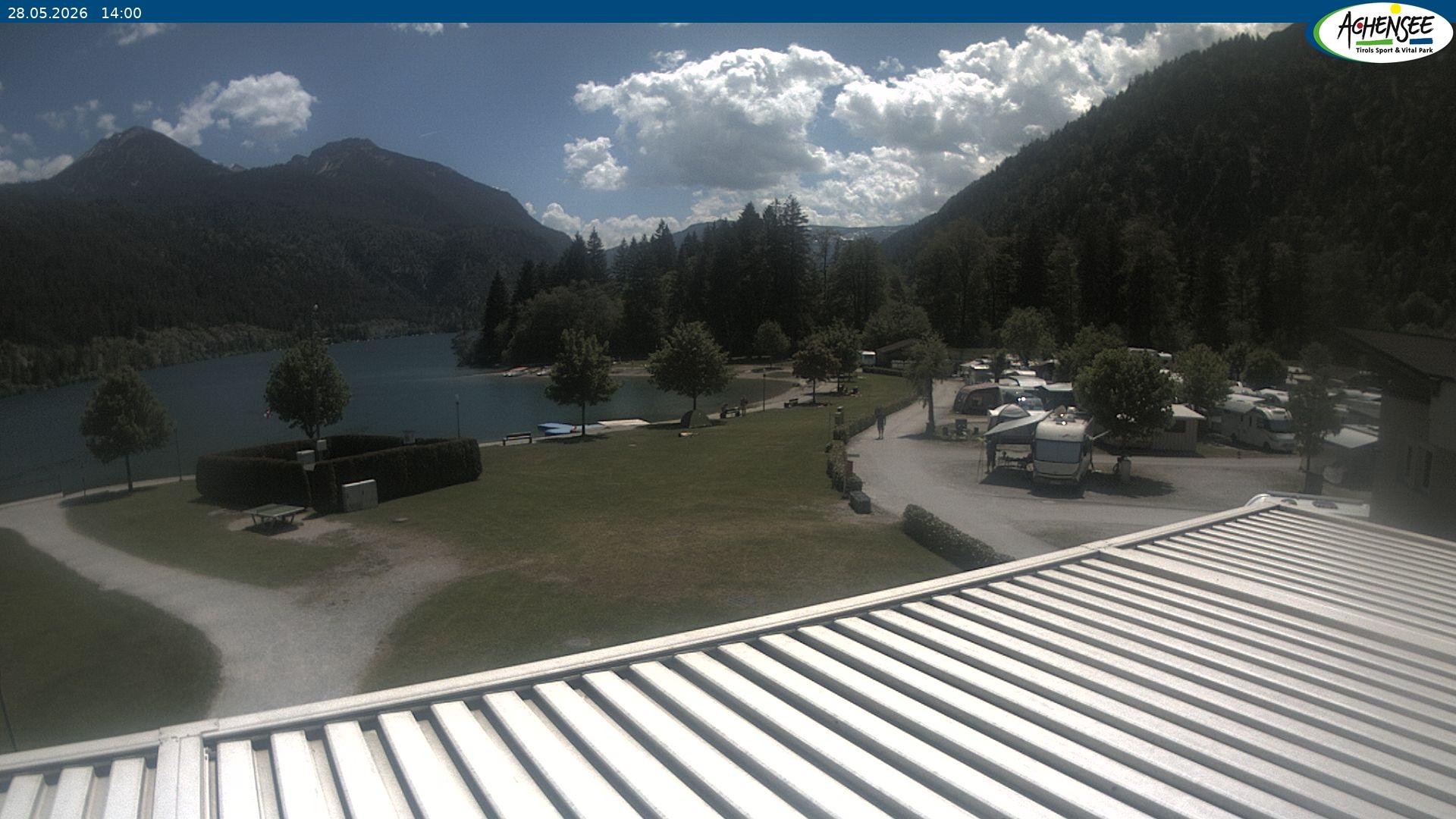 Archiv Foto Webcam Campingplatz am Achensee