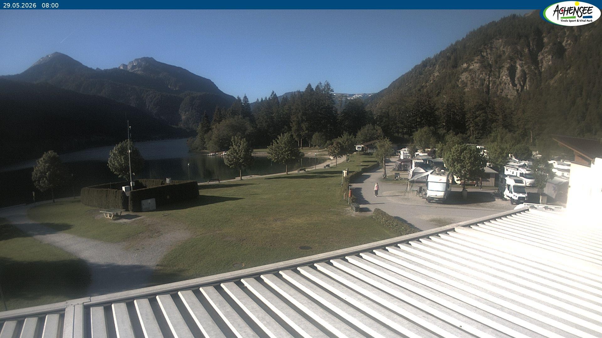 Archiv Foto Webcam Campingplatz am Achensee