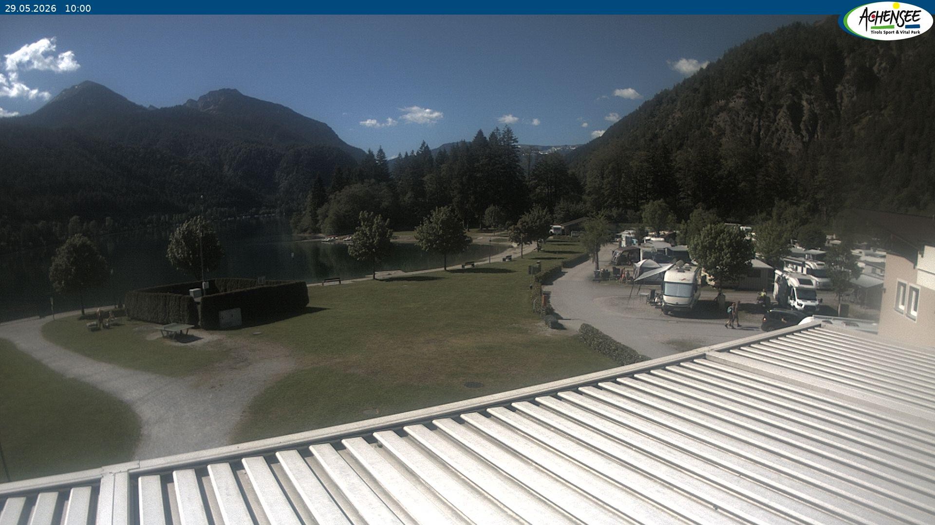 Archiv Foto Webcam Campingplatz am Achensee