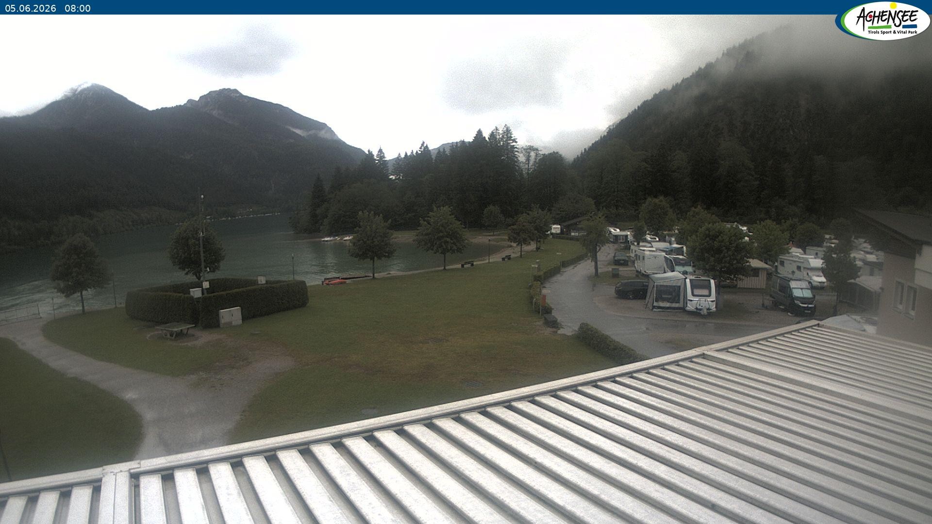 Archiv Foto Webcam Campingplatz am Achensee