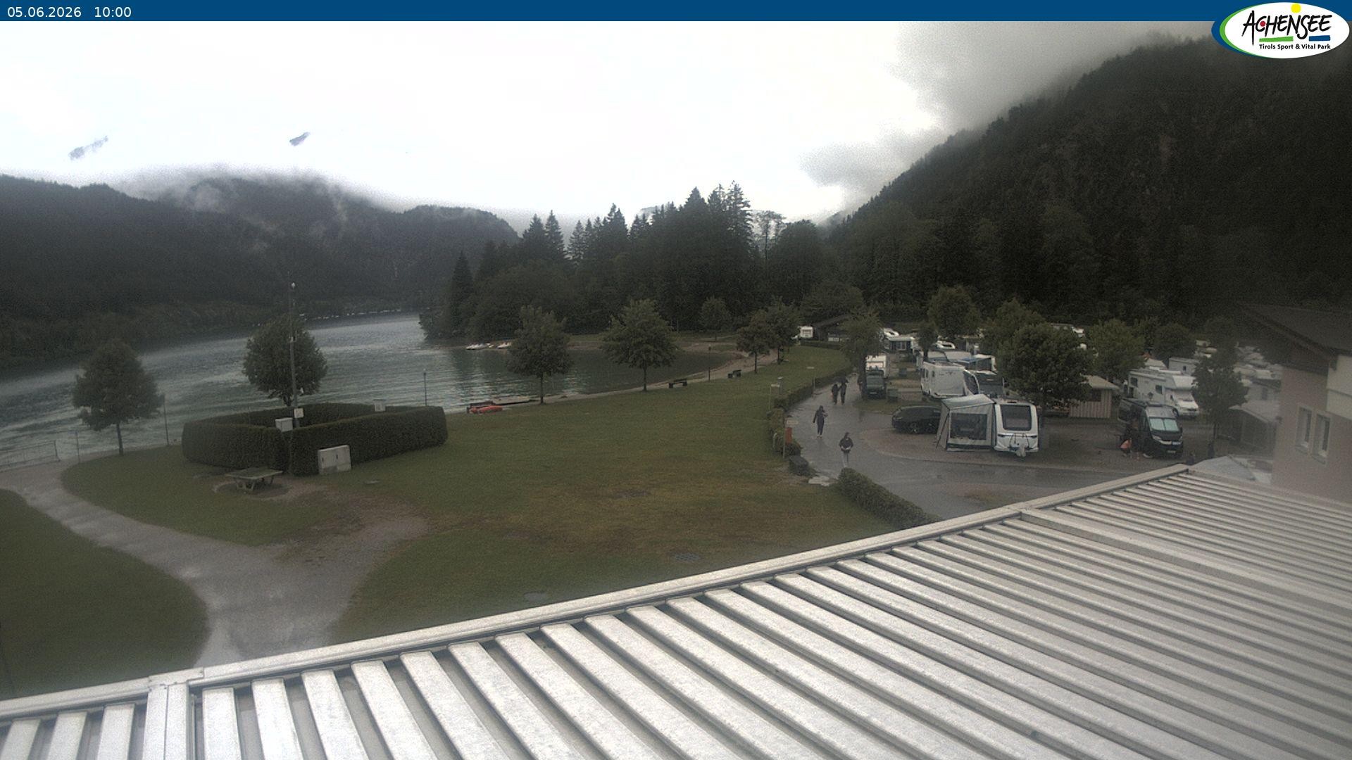 Archiv Foto Webcam Campingplatz am Achensee