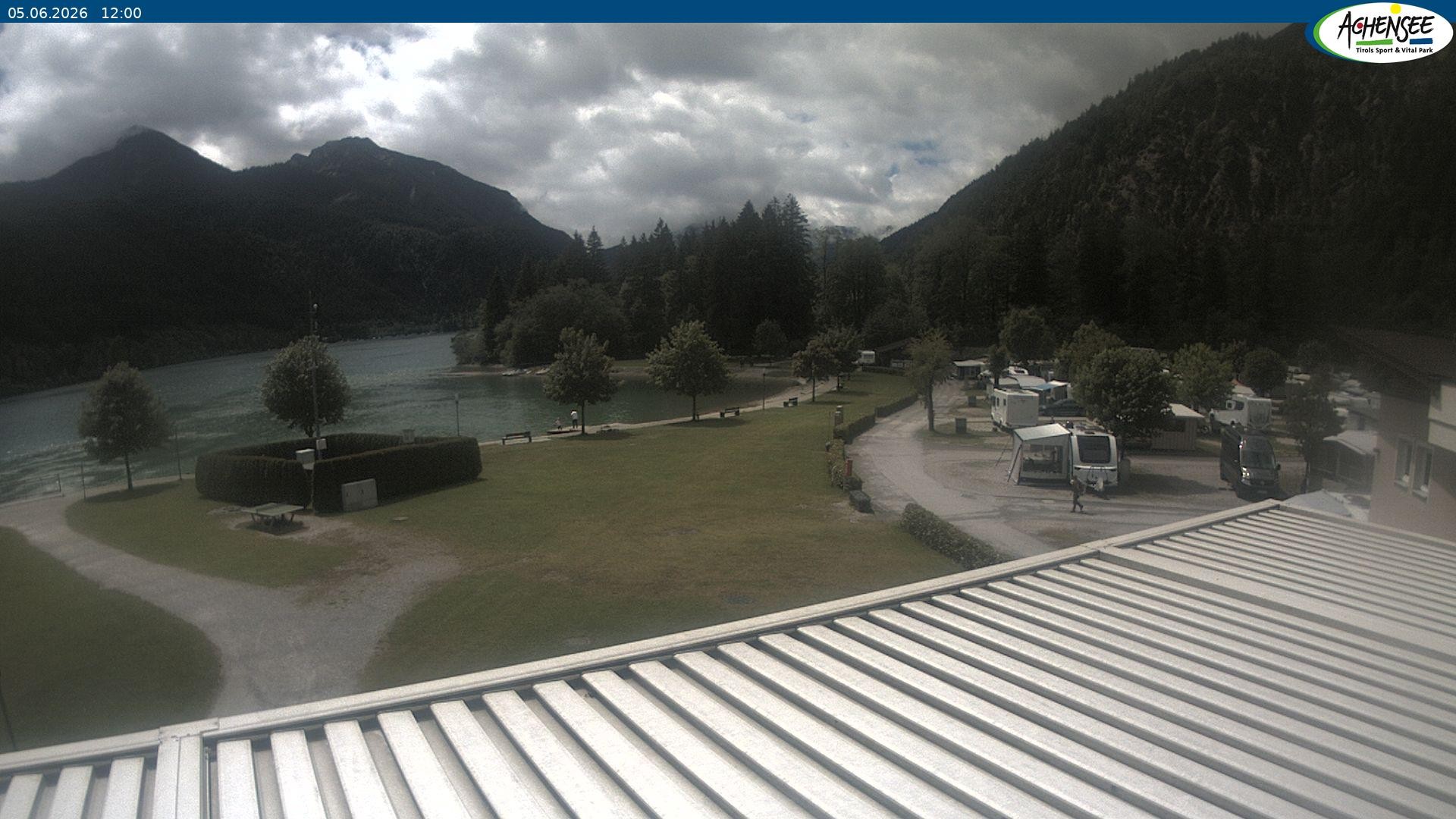 Archiv Foto Webcam Campingplatz am Achensee