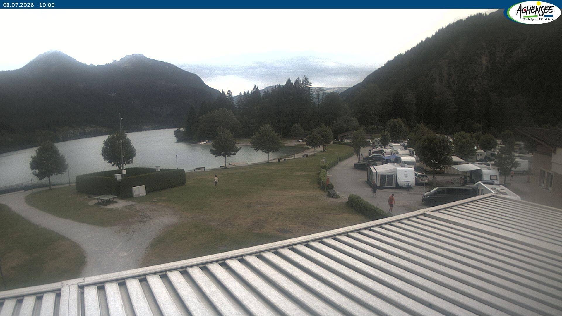 Archiv Foto Webcam Campingplatz am Achensee