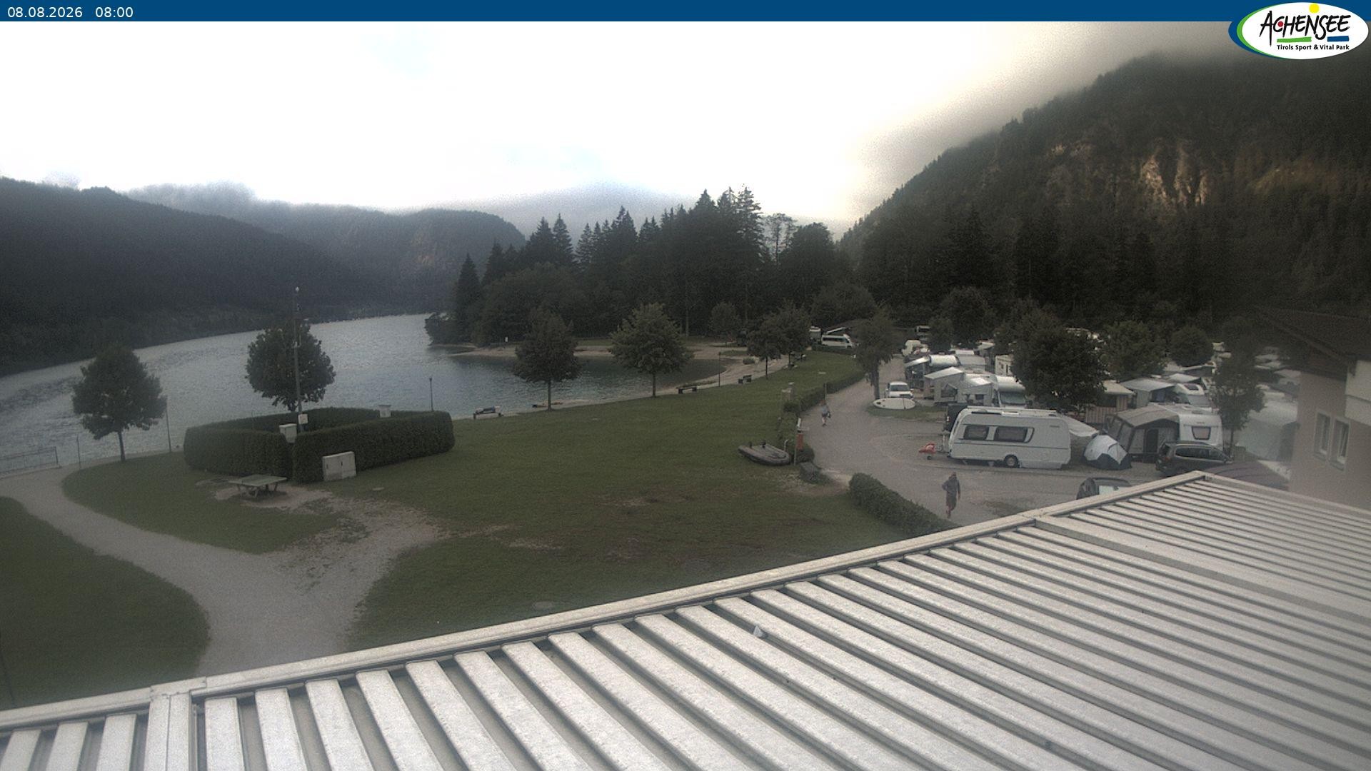 Archiv Foto Webcam Campingplatz am Achensee