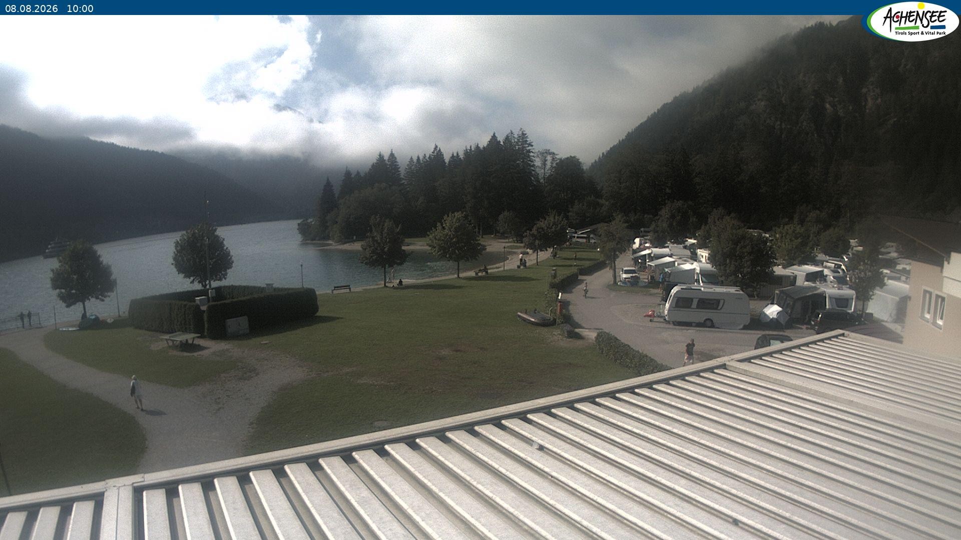 Archiv Foto Webcam Campingplatz am Achensee