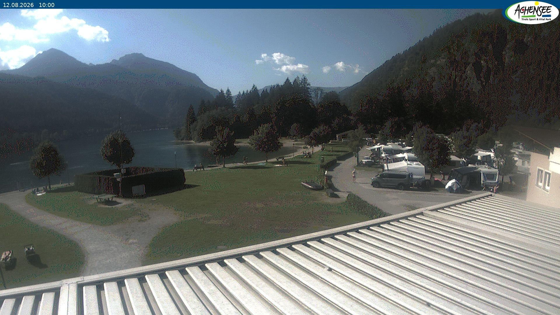 Archiv Foto Webcam Campingplatz am Achensee