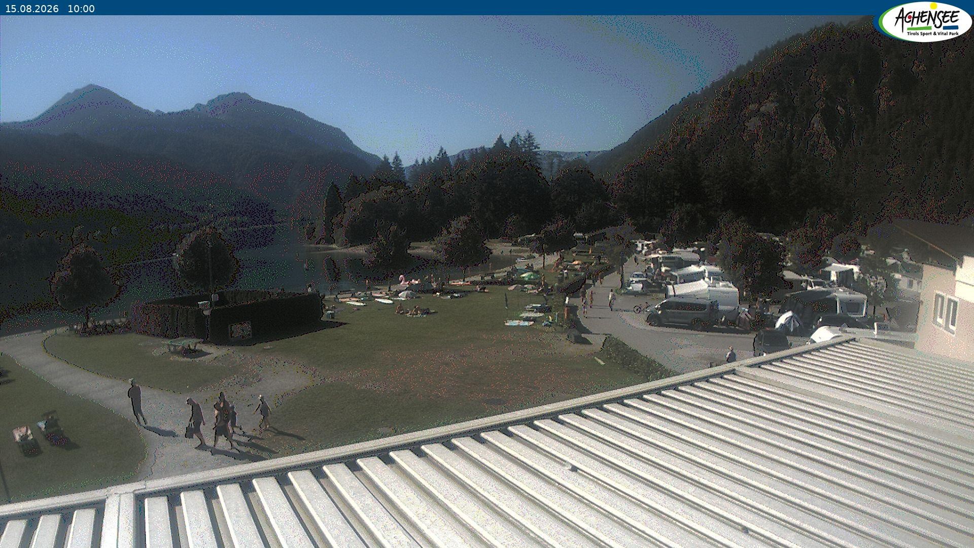 Archiv Foto Webcam Campingplatz am Achensee