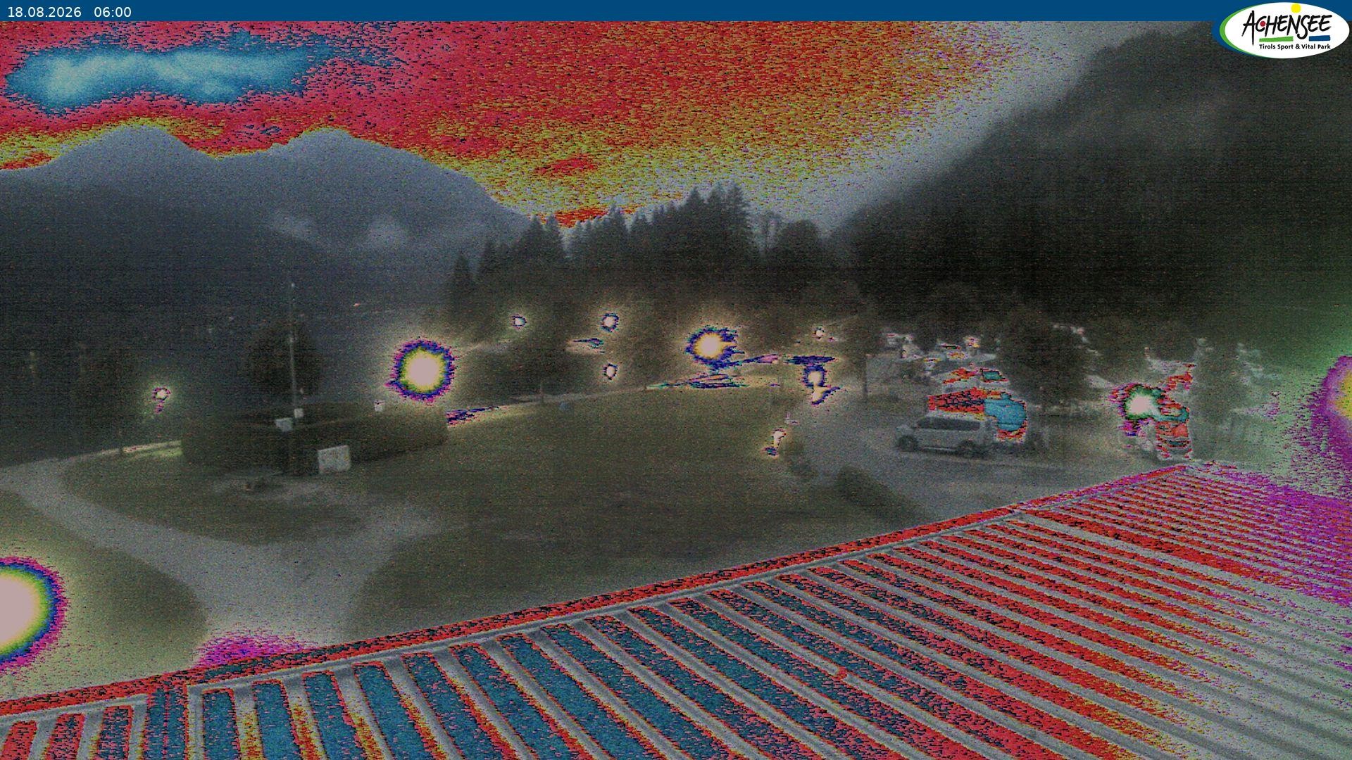 Archiv Foto Webcam Campingplatz am Achensee