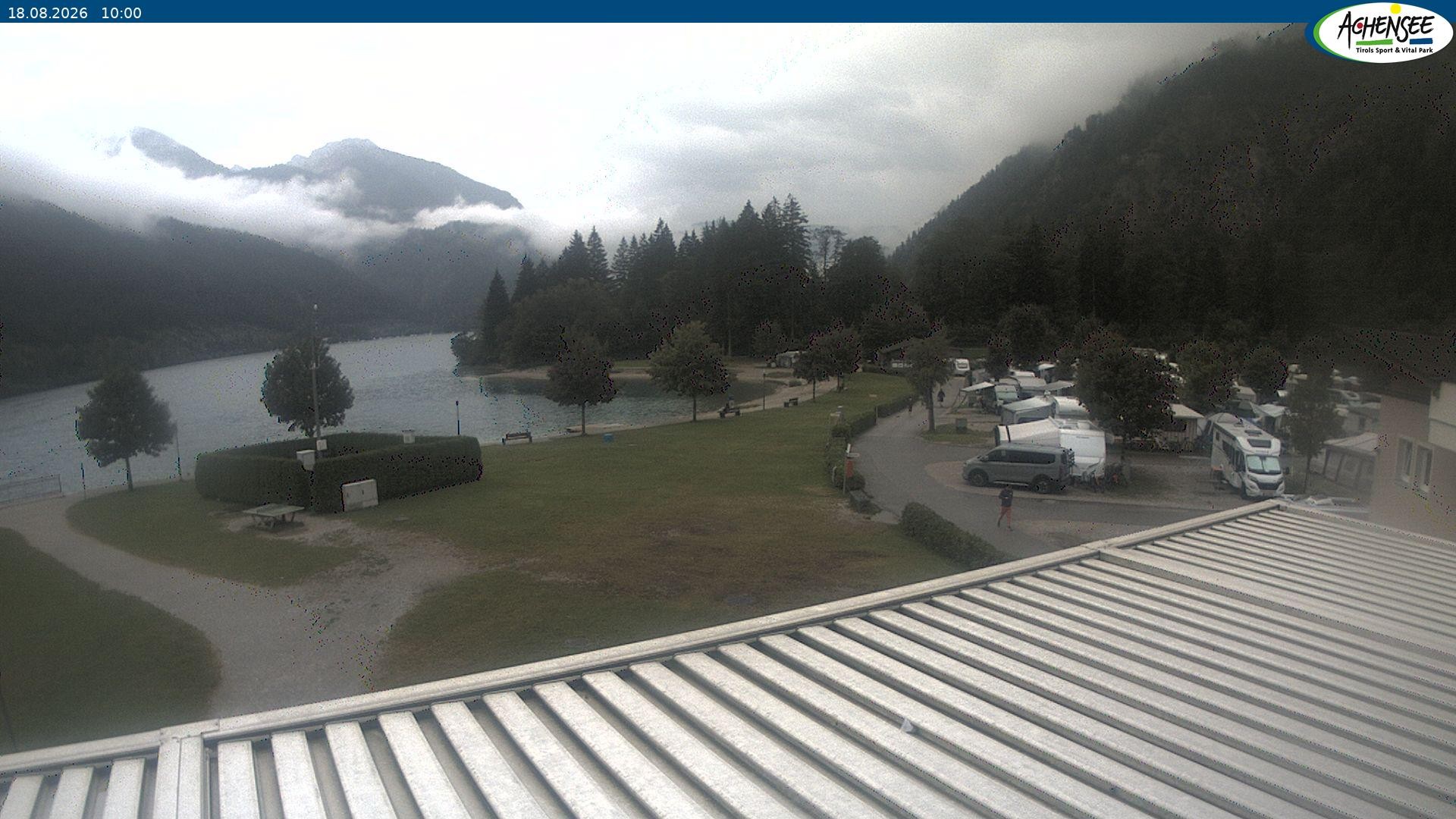 Archiv Foto Webcam Campingplatz am Achensee