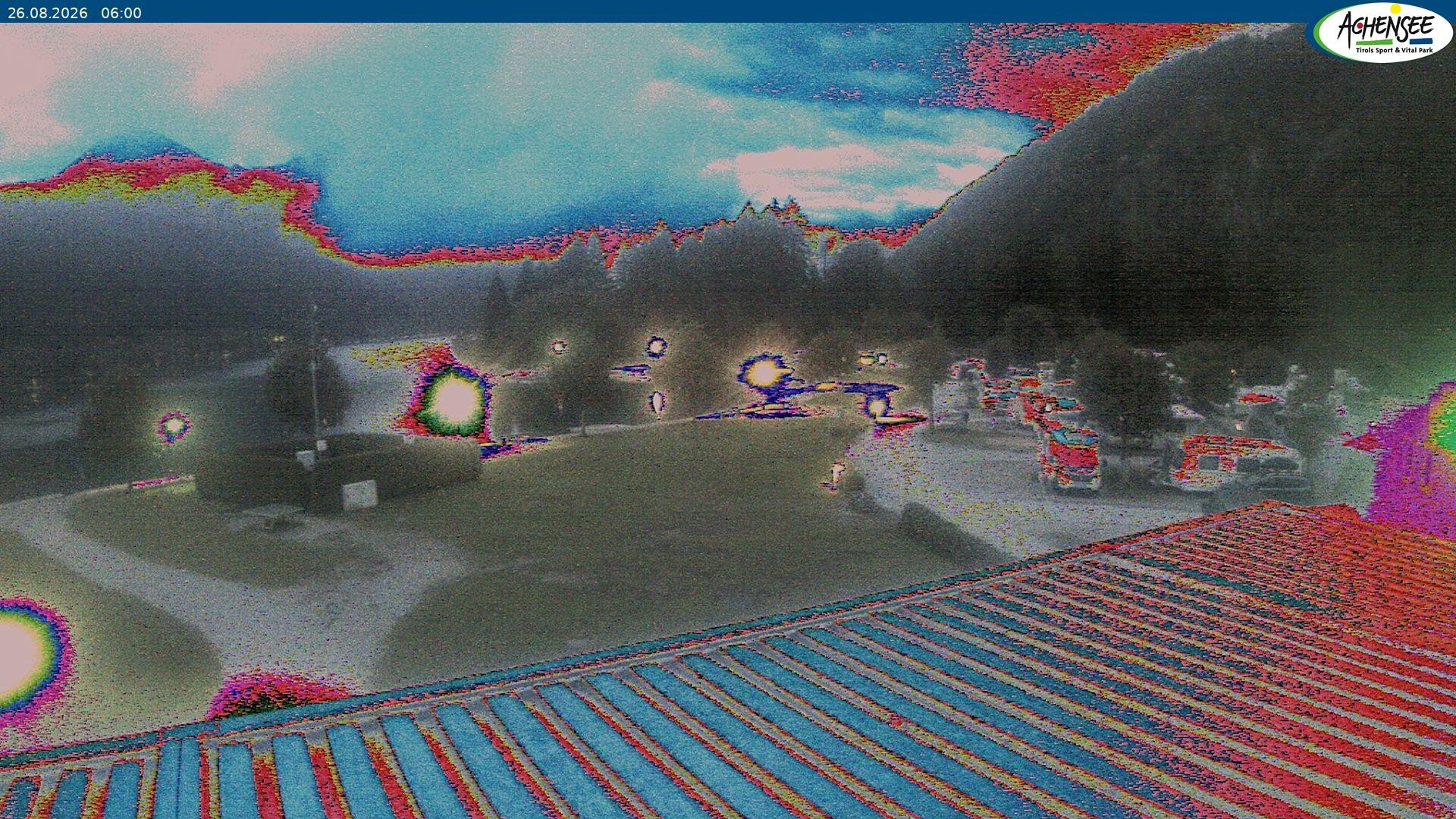 Archived image Webcam Camping ground Achensee