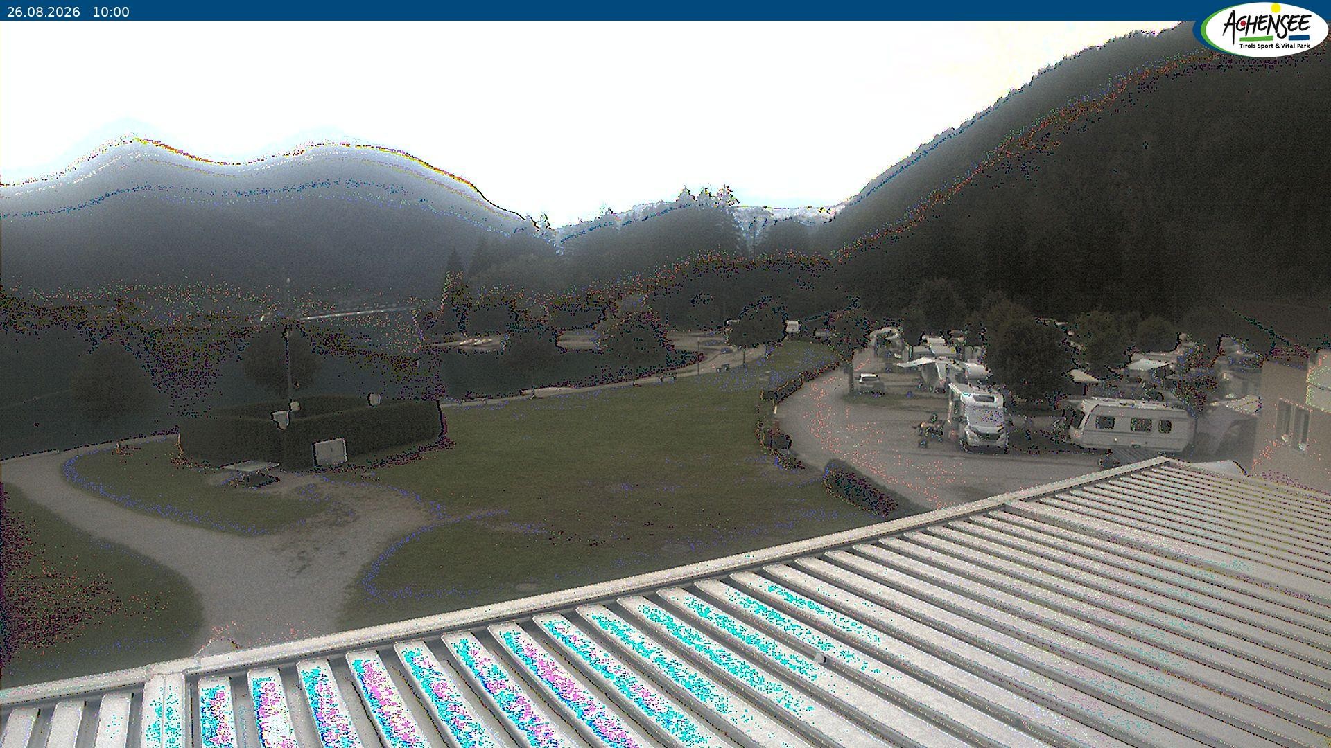 Archived image Webcam Camping ground Achensee