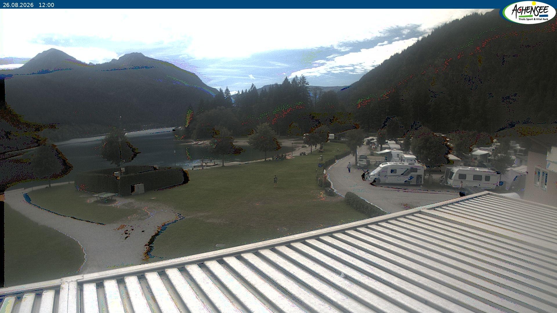 Archived image Webcam Camping ground Achensee