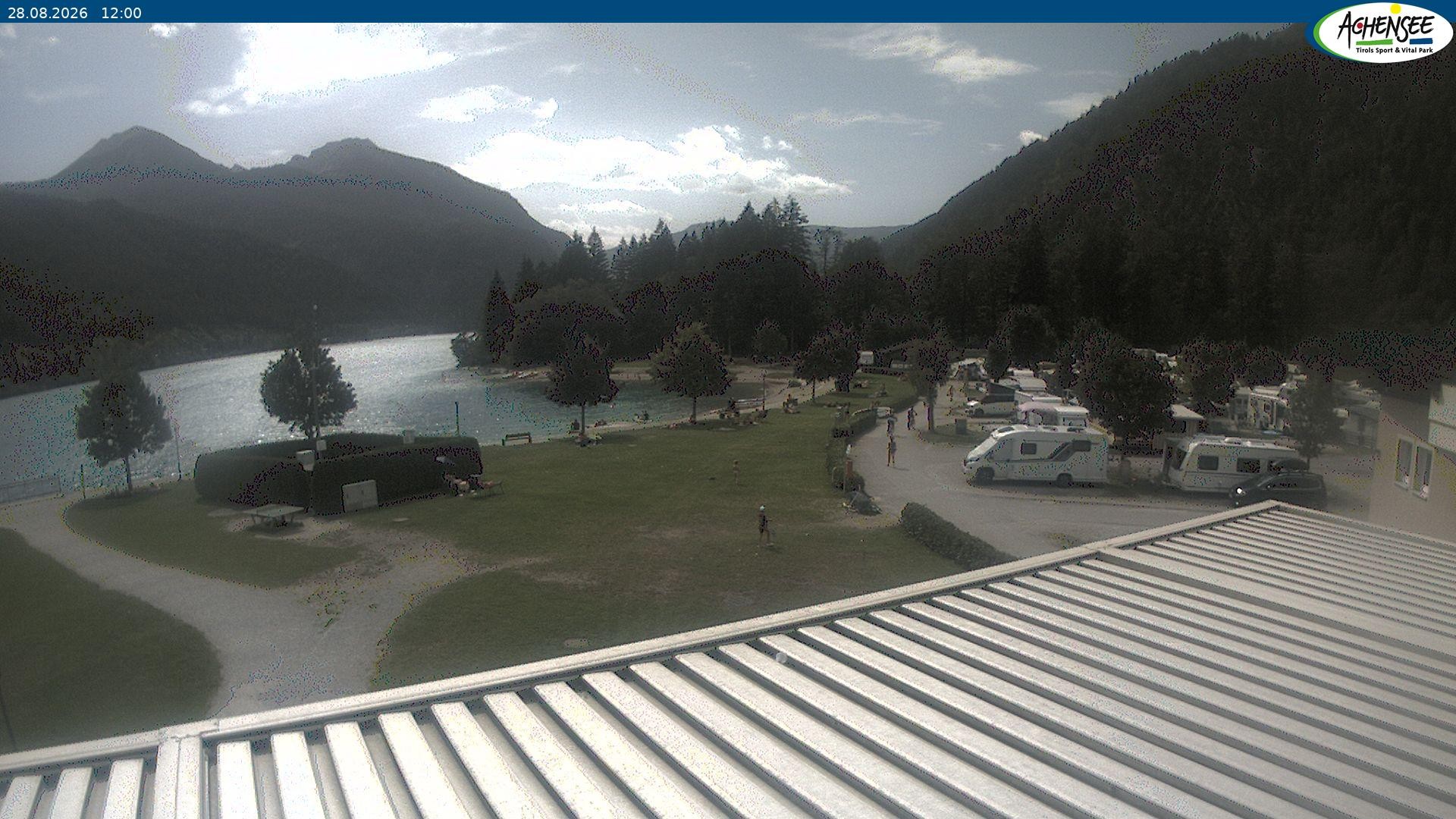 Archiv Foto Webcam Campingplatz am Achensee