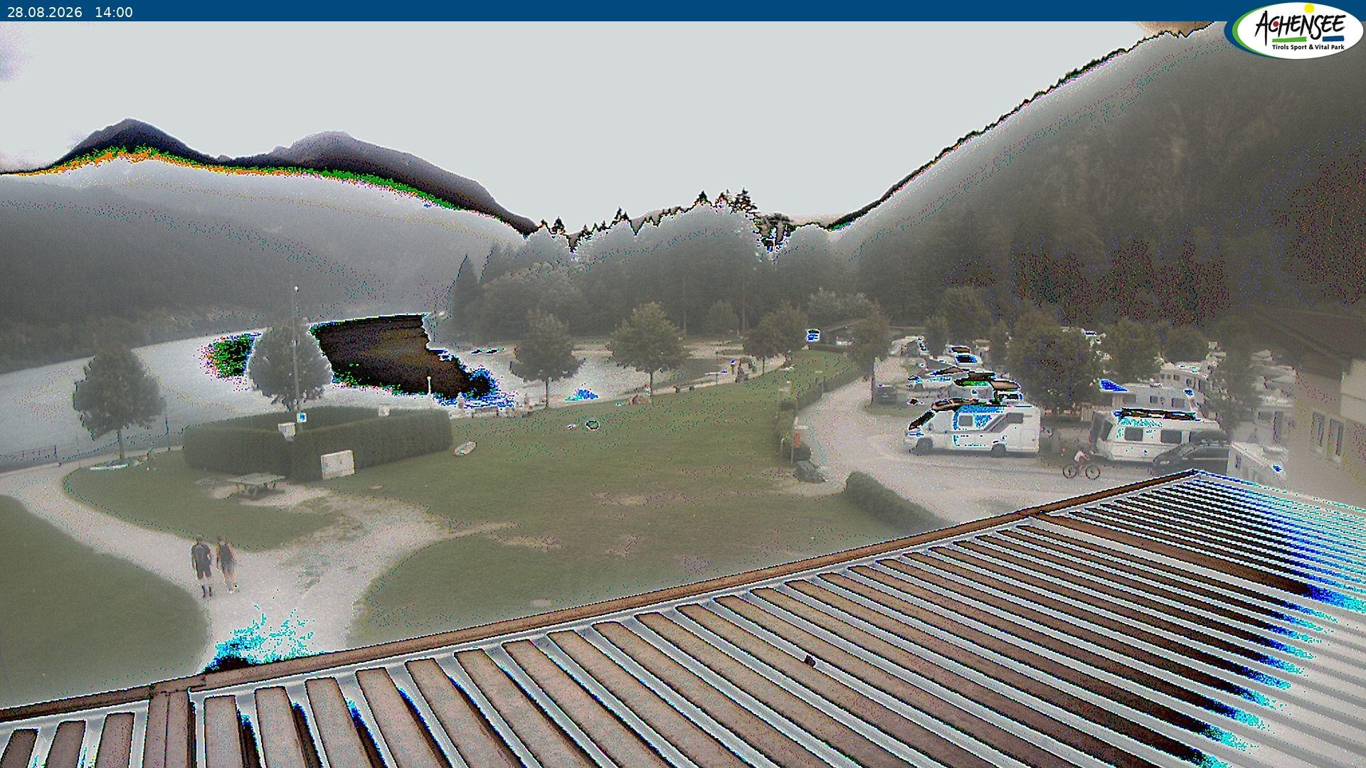 Archiv Foto Webcam Campingplatz am Achensee