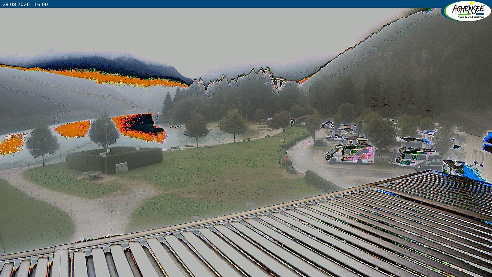 Archiv Foto Webcam Campingplatz am Achensee
