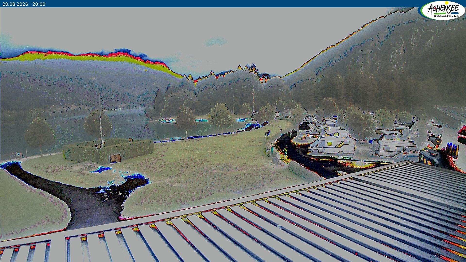 Archiv Foto Webcam Campingplatz am Achensee