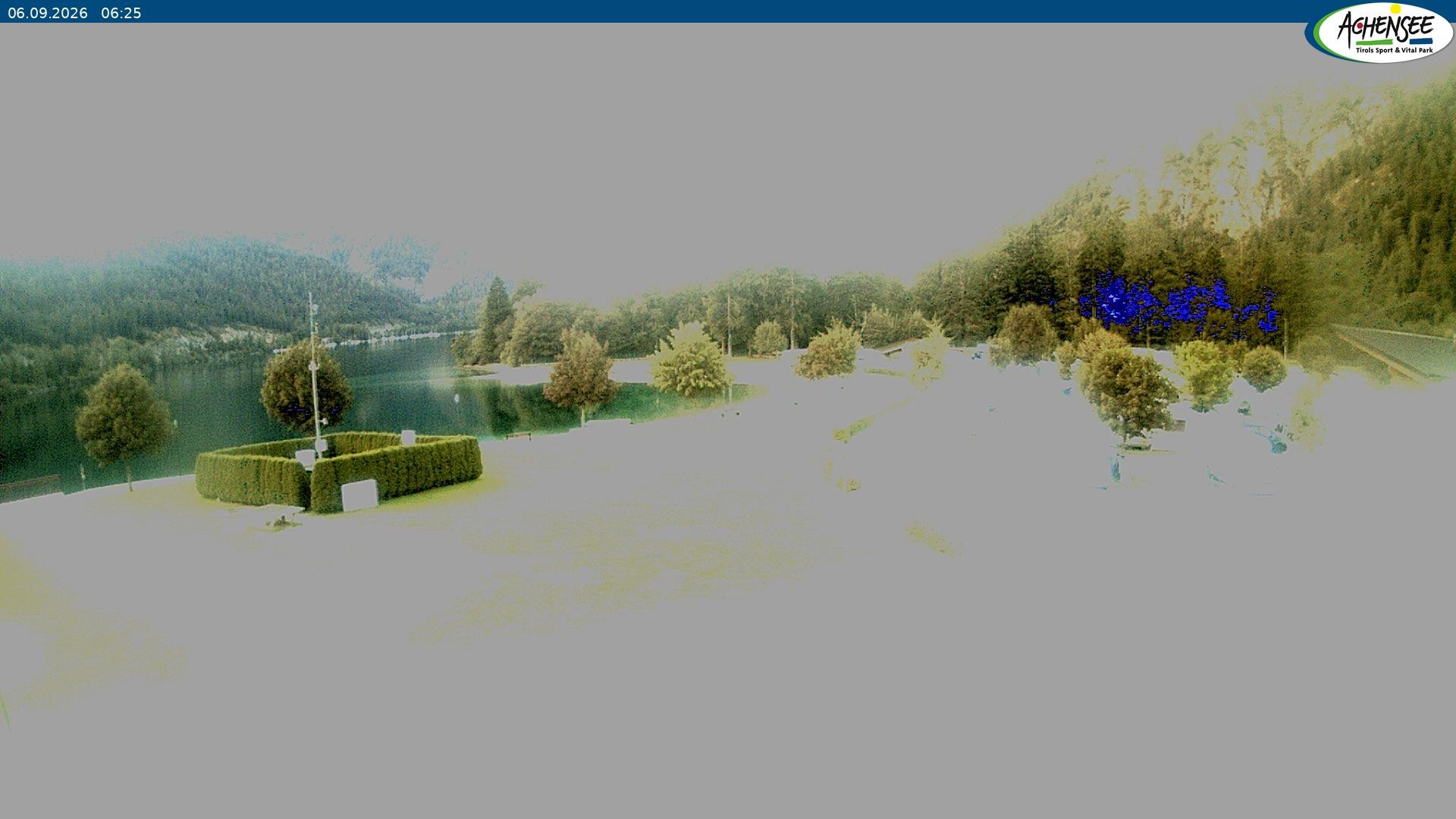 Archiv Foto Webcam Campingplatz am Achensee