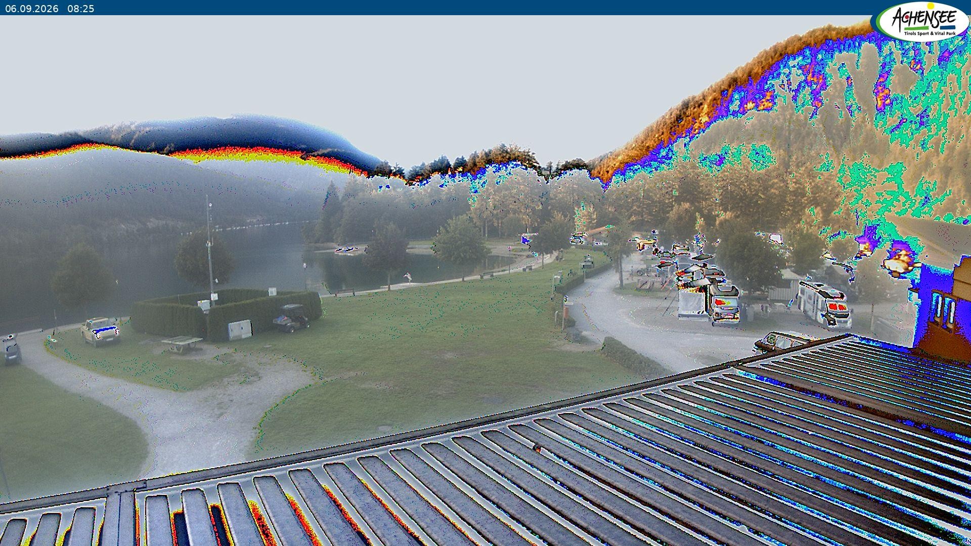 Archiv Foto Webcam Campingplatz am Achensee