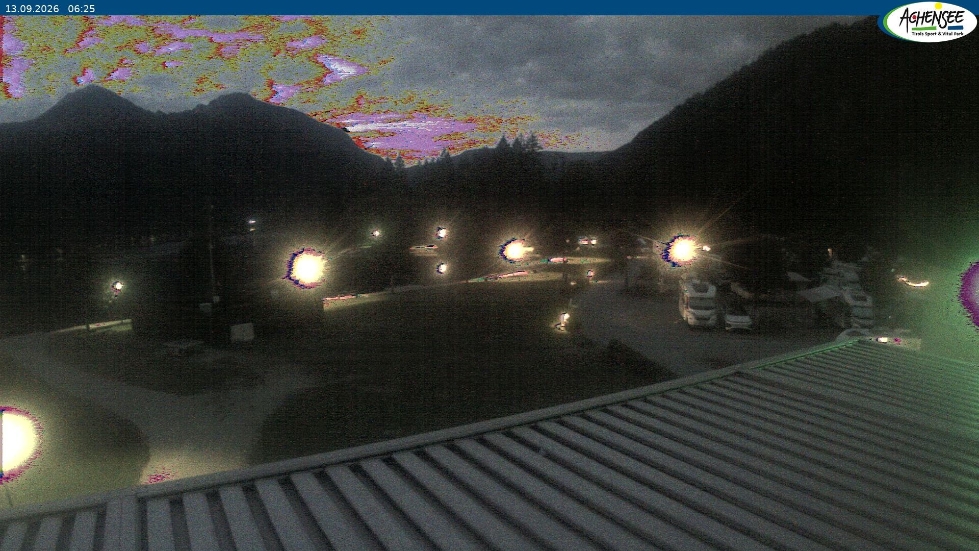 Archiv Foto Webcam Campingplatz am Achensee