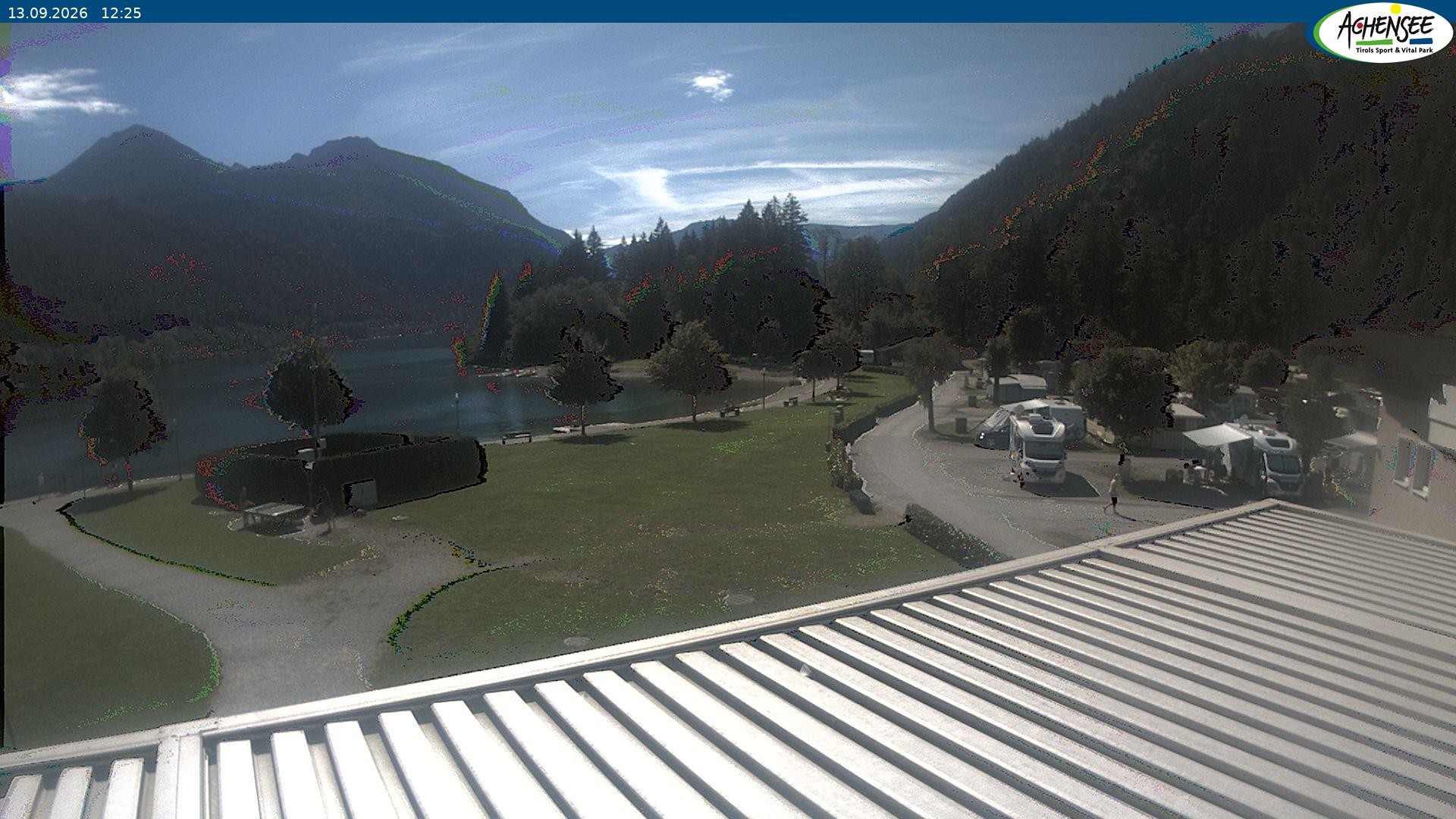 Archiv Foto Webcam Campingplatz am Achensee