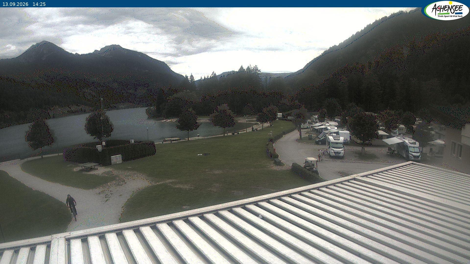 Archiv Foto Webcam Campingplatz am Achensee