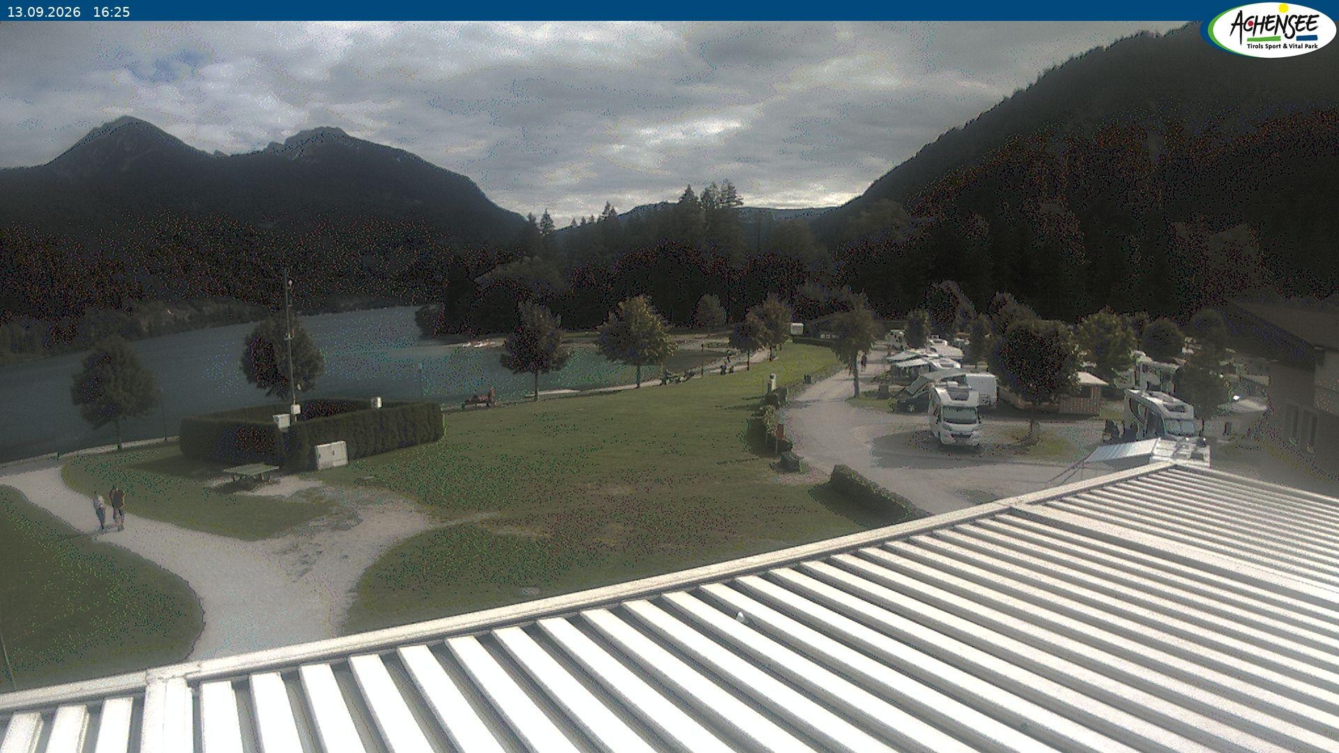Archiv Foto Webcam Campingplatz am Achensee
