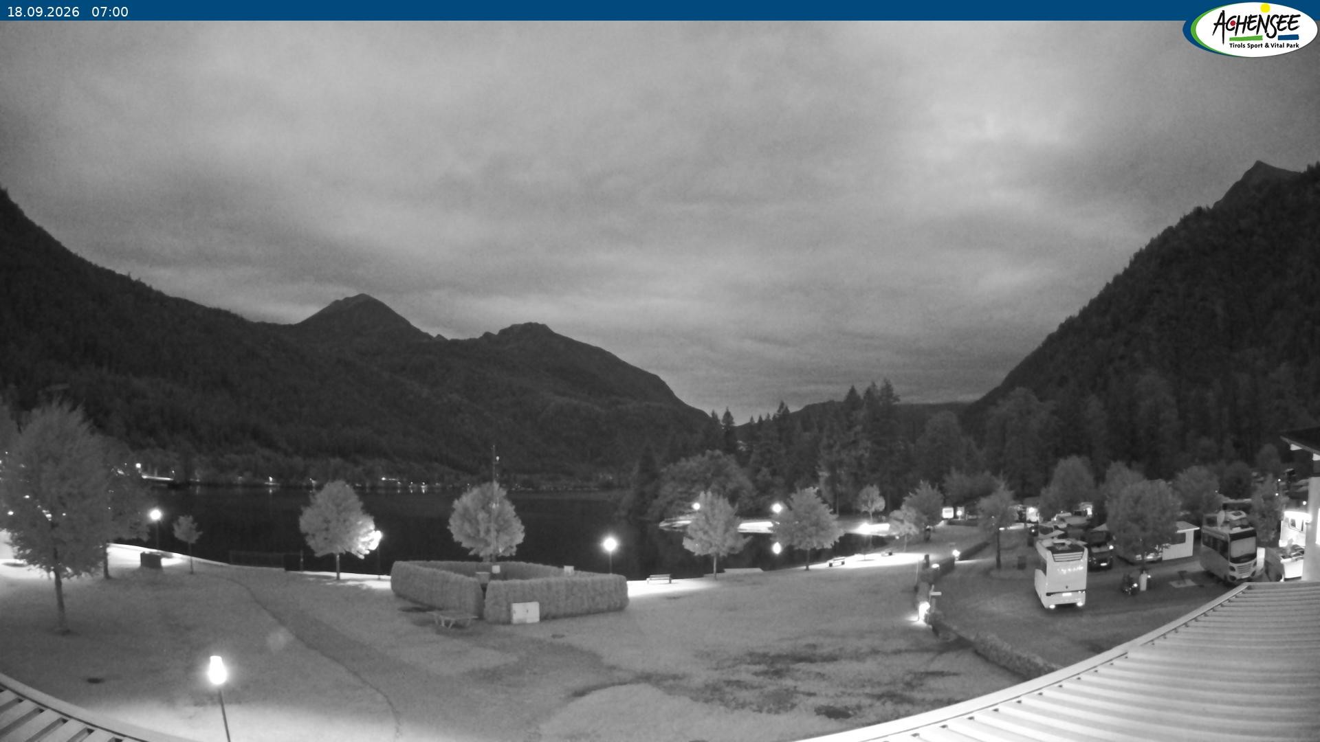 Archiv Foto Webcam Campingplatz am Achensee