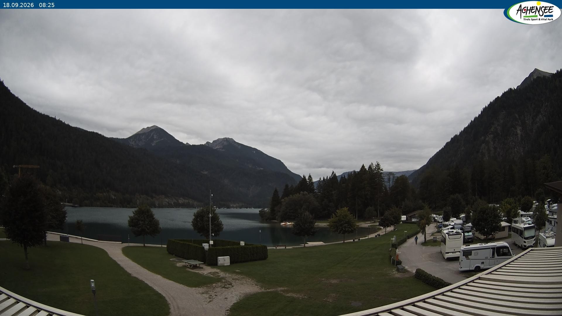 Archiv Foto Webcam Campingplatz am Achensee