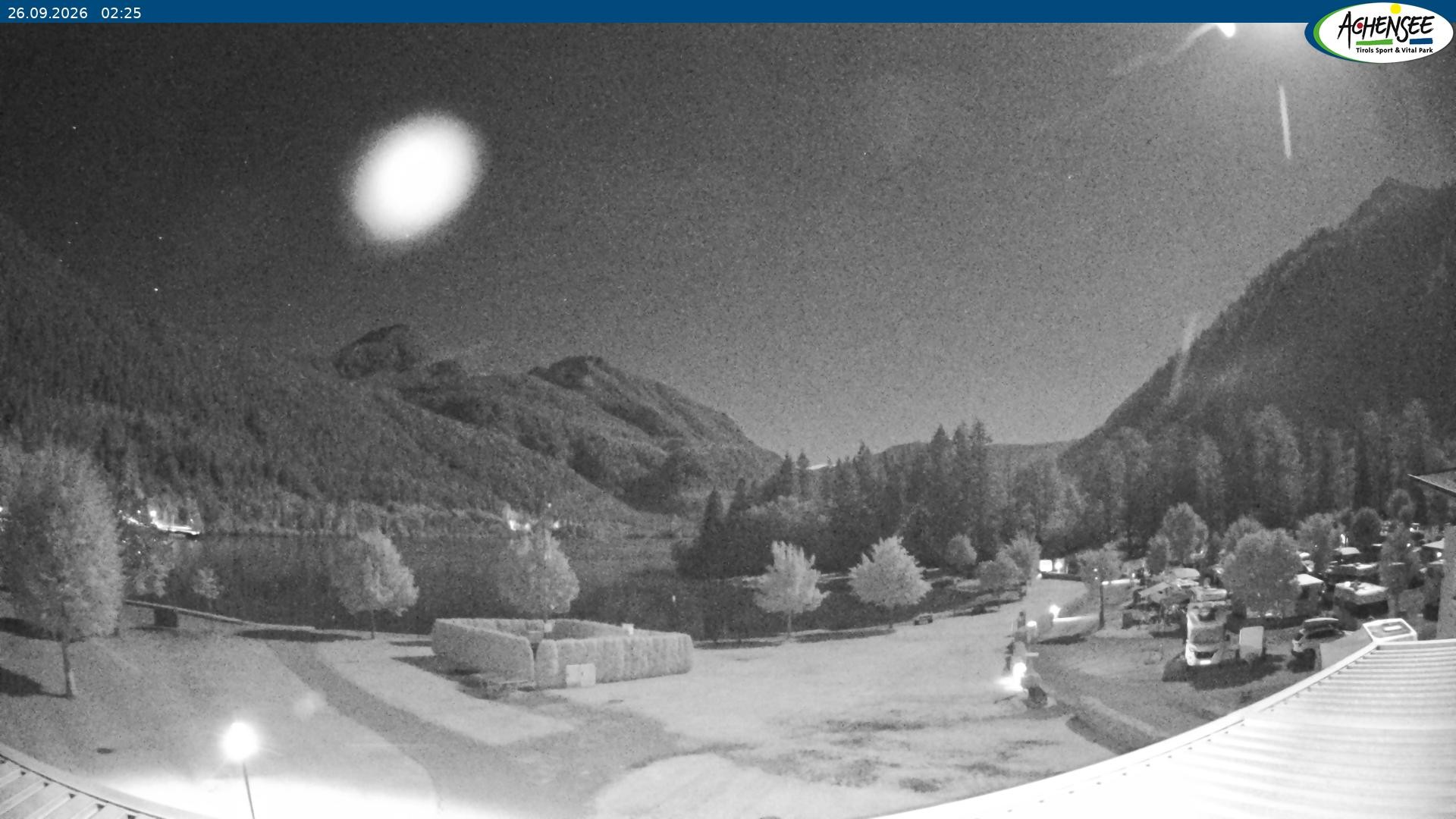 Archiv Foto Webcam Campingplatz am Achensee