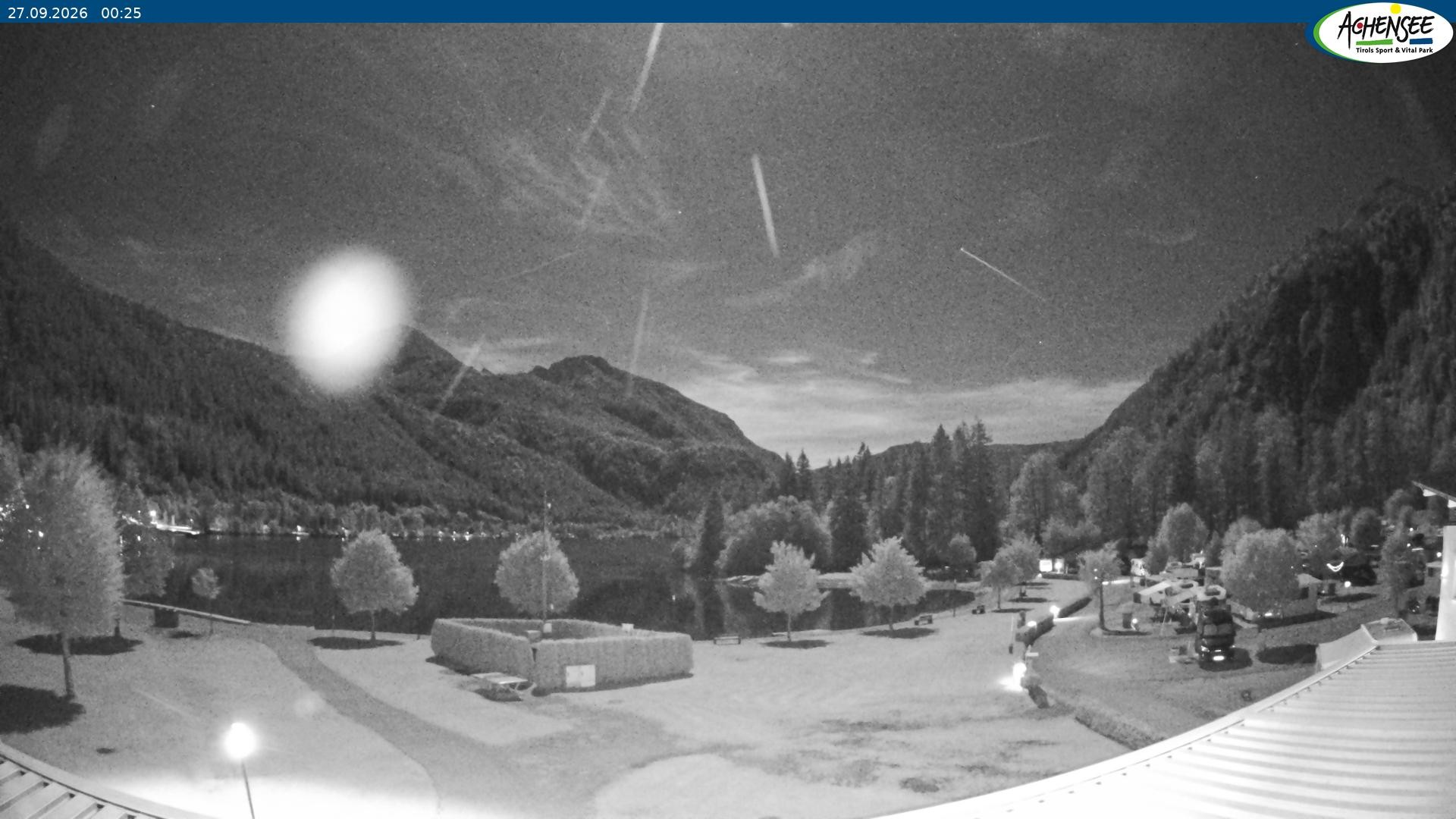 Archived image Webcam Camping ground Achensee