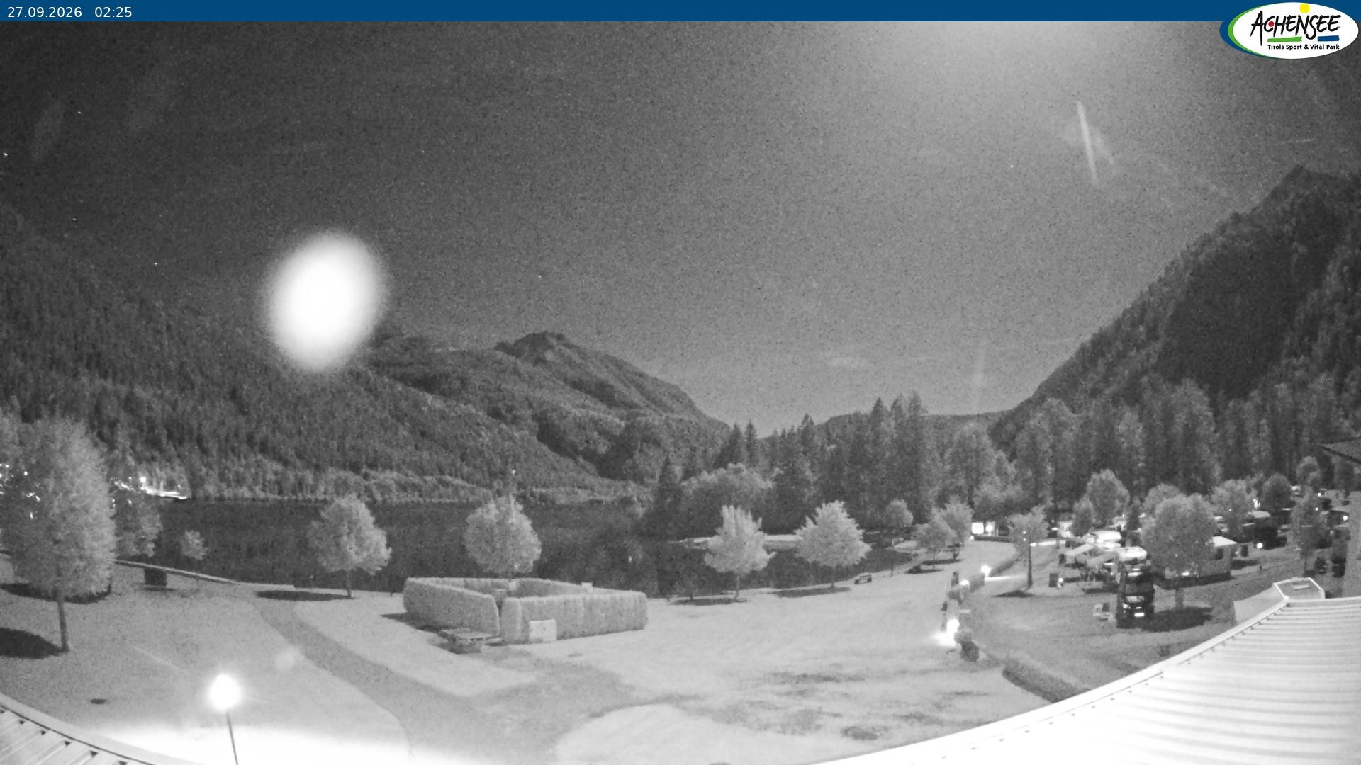 Archived image Webcam Camping ground Achensee