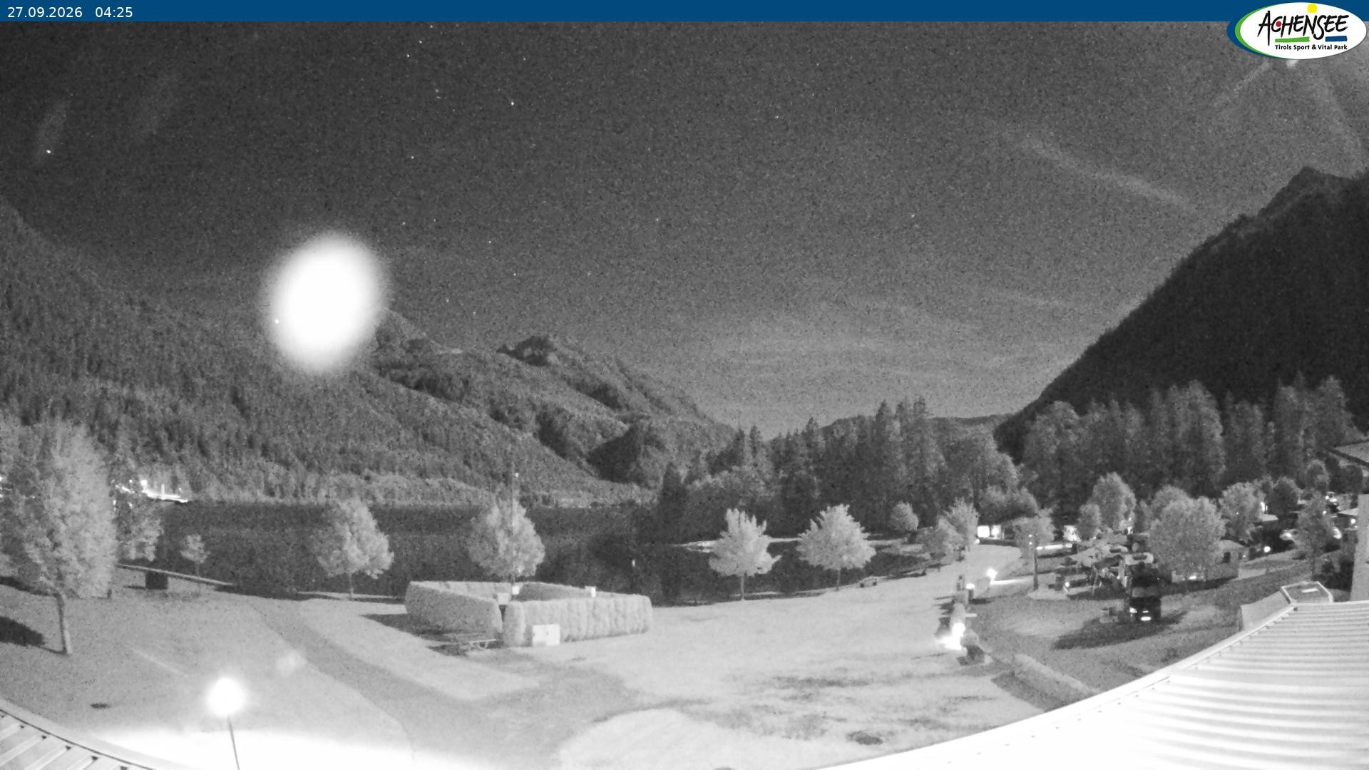 Archived image Webcam Camping ground Achensee