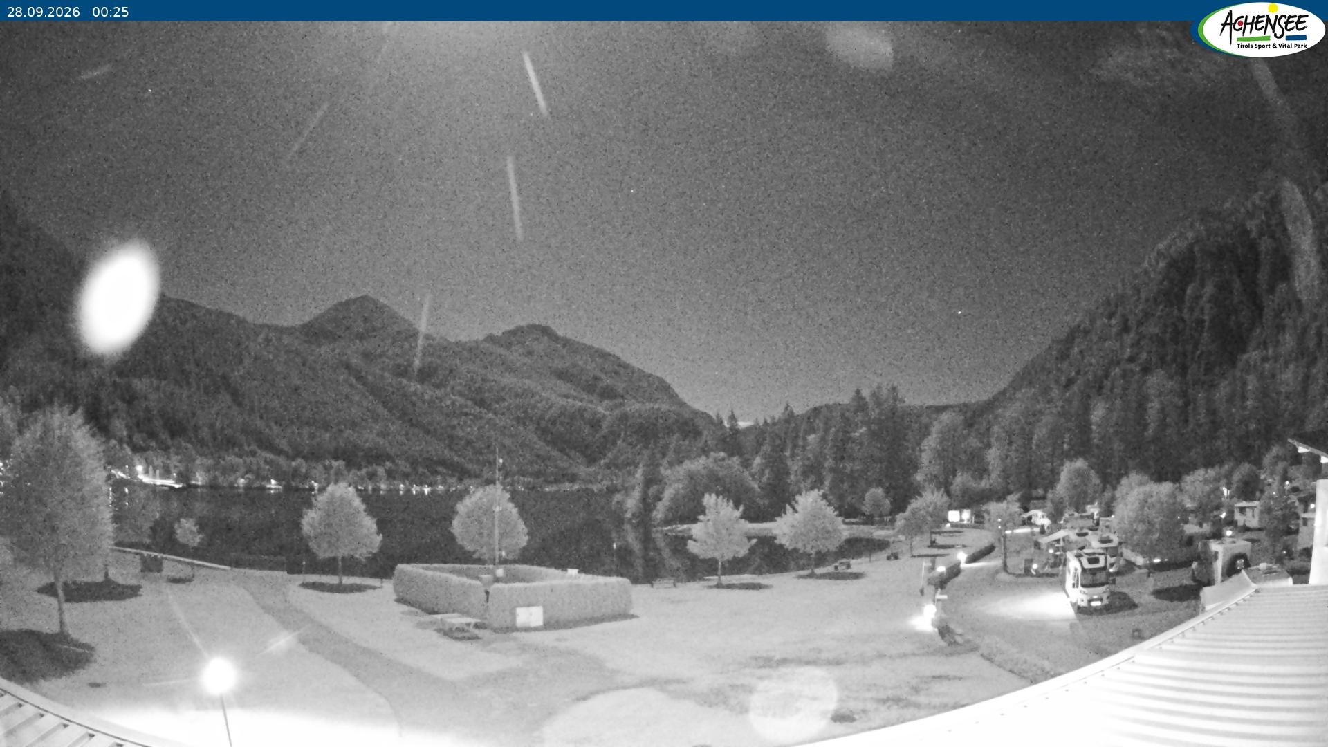 Archiv Foto Webcam Campingplatz am Achensee