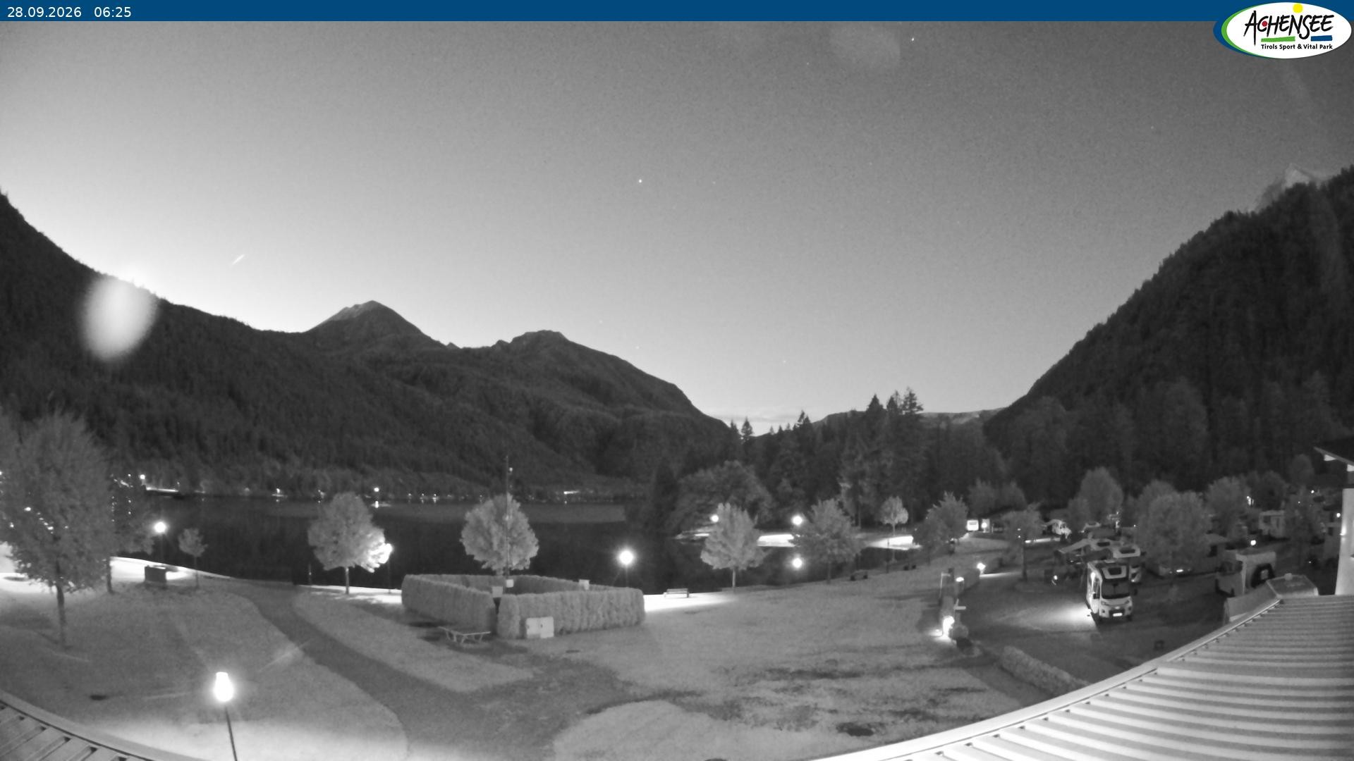 Archiv Foto Webcam Campingplatz am Achensee