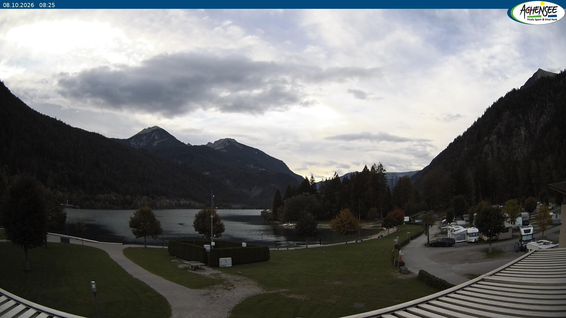 Archiv Foto Webcam Campingplatz am Achensee