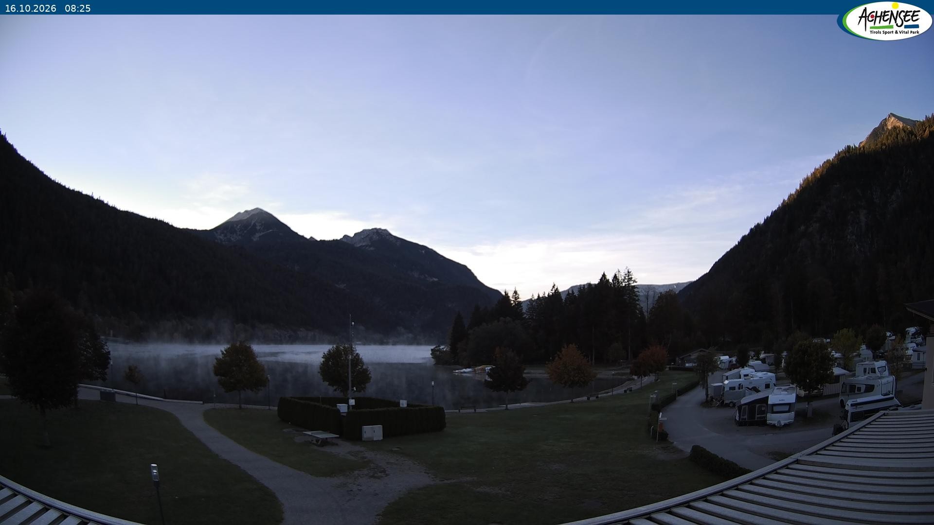 Archiv Foto Webcam Campingplatz am Achensee