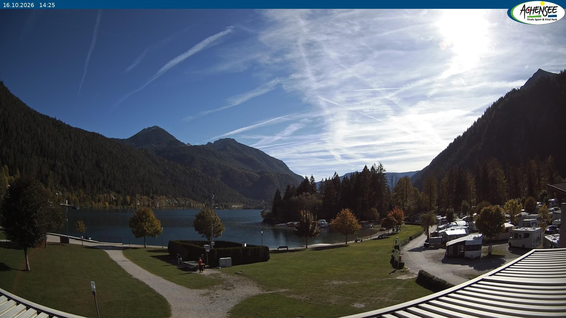 Archiv Foto Webcam Campingplatz am Achensee