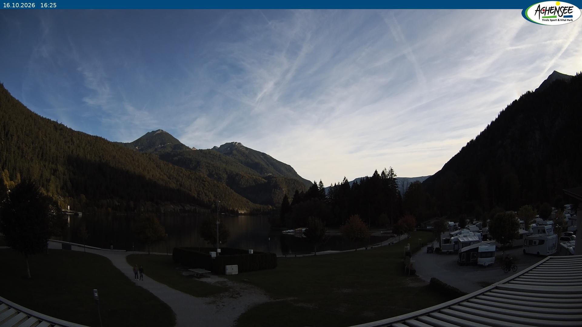 Archiv Foto Webcam Campingplatz am Achensee