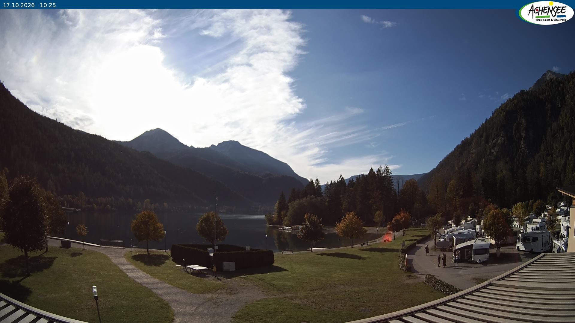 Archiv Foto Webcam Campingplatz am Achensee