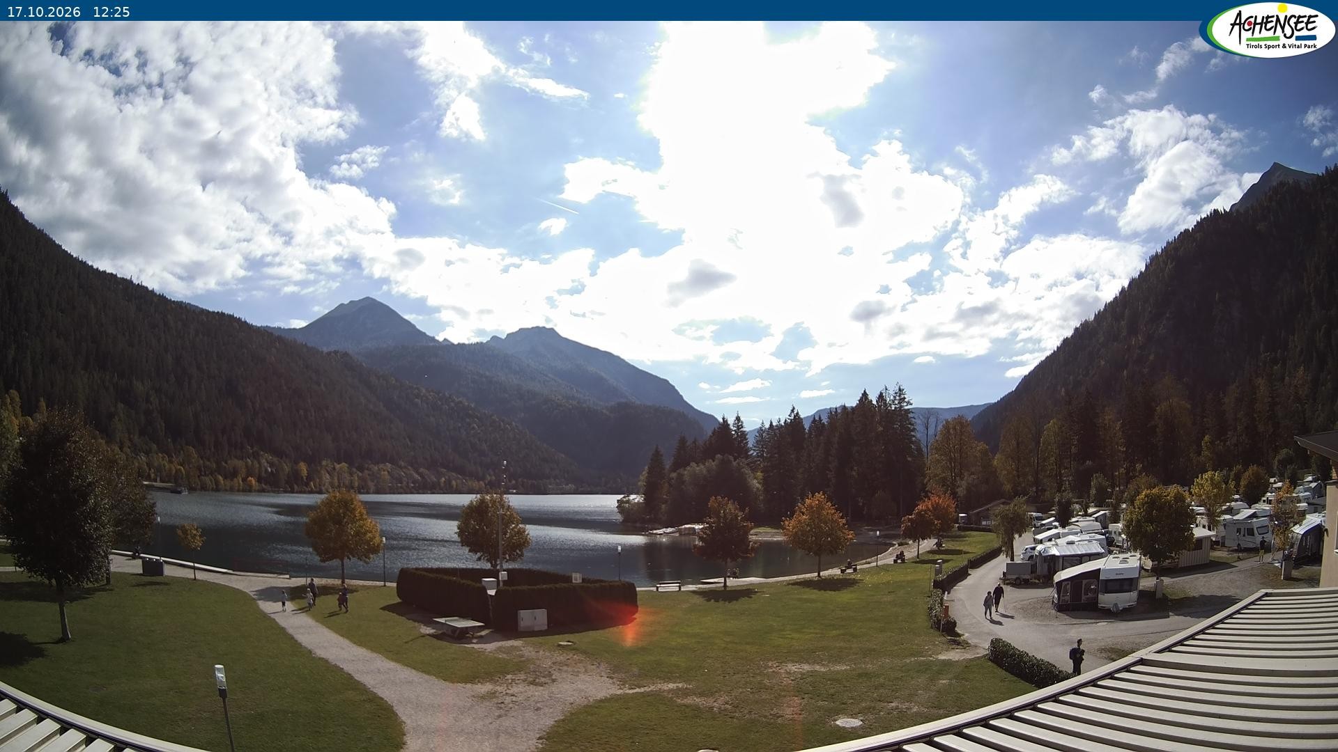 Archiv Foto Webcam Campingplatz am Achensee
