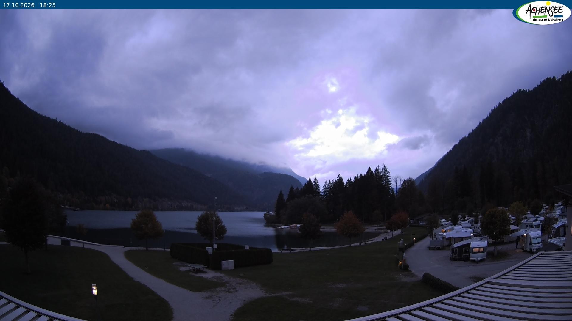 Archiv Foto Webcam Campingplatz am Achensee