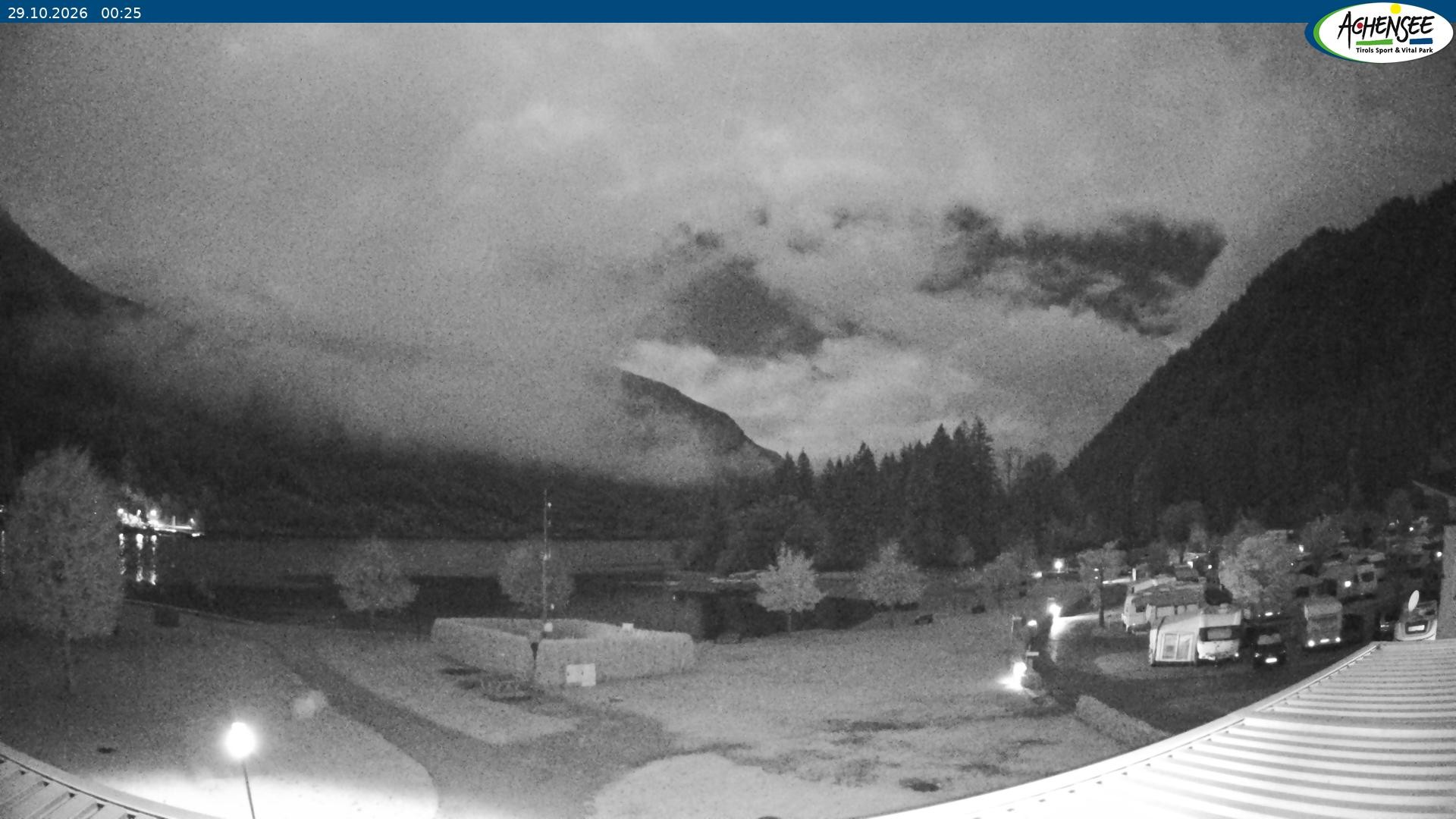 Archiv Foto Webcam Campingplatz am Achensee