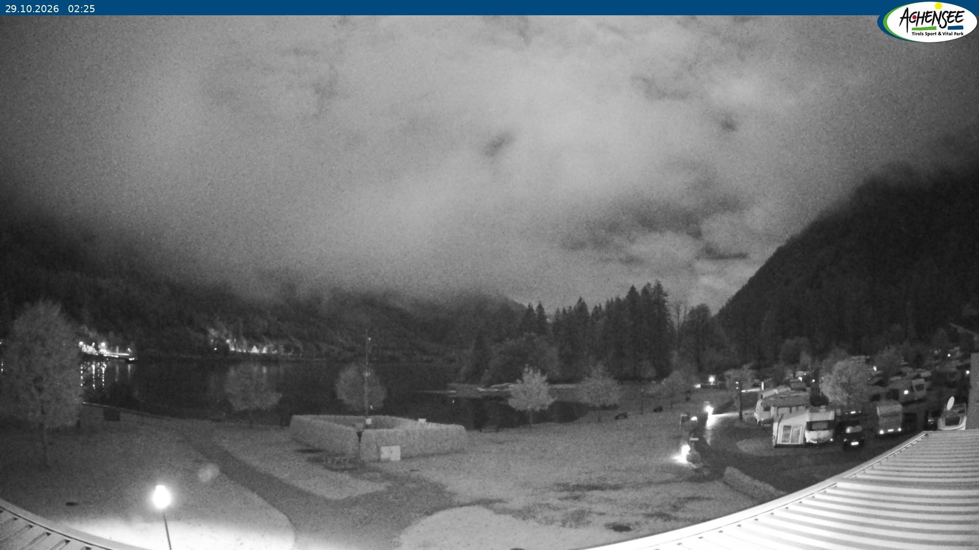 Archiv Foto Webcam Campingplatz am Achensee