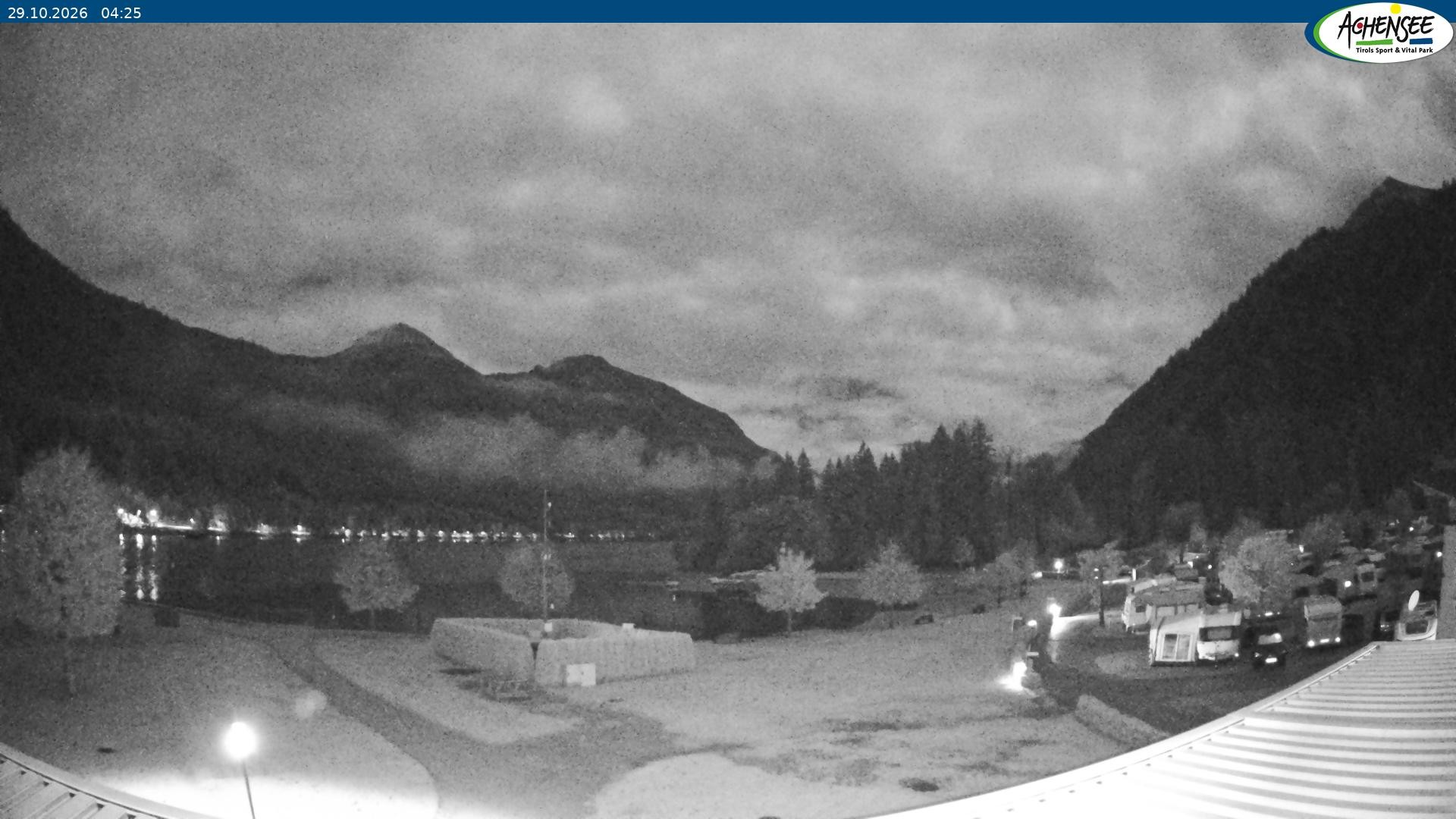 Archiv Foto Webcam Campingplatz am Achensee