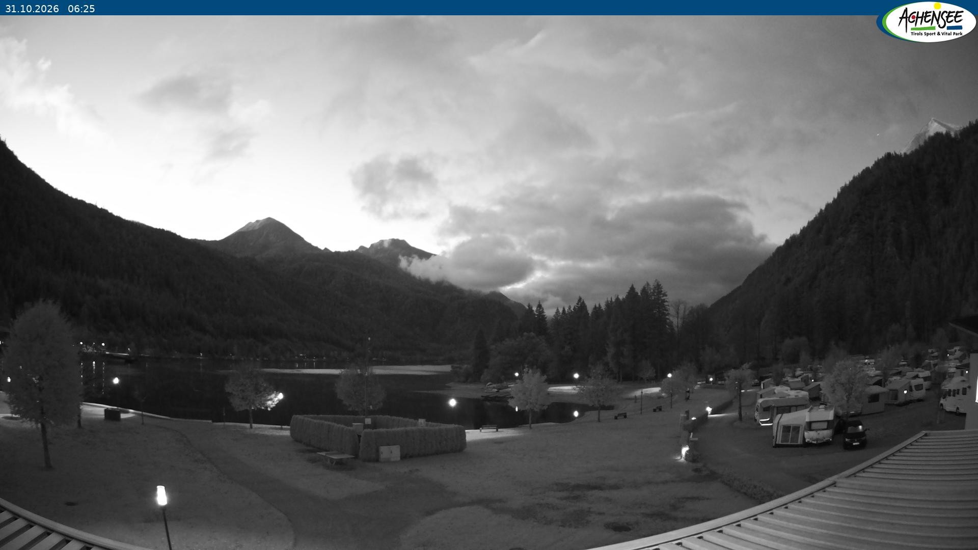 Archived image Webcam Camping ground Achensee