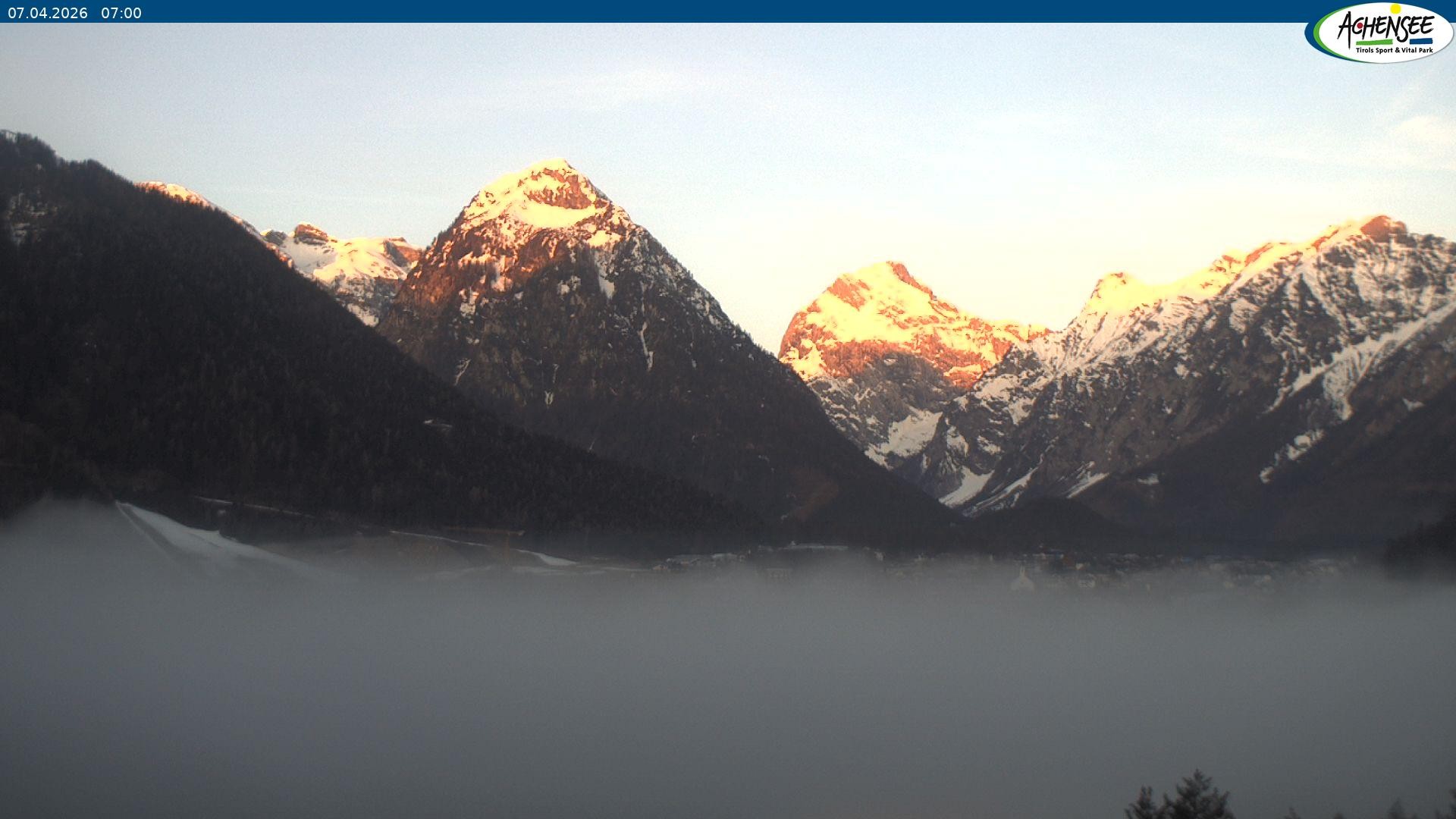 Archiv Foto Webcam Gasthof Bergkristall / Maurach