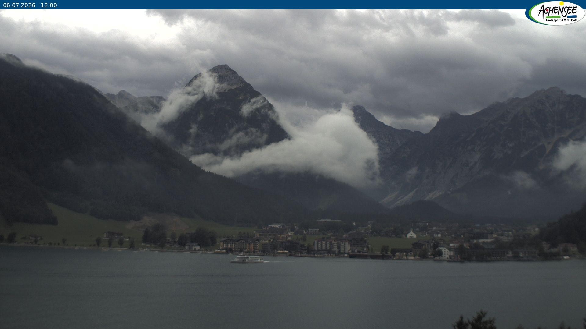 Archiv Foto Webcam Gasthof Bergkristall / Maurach